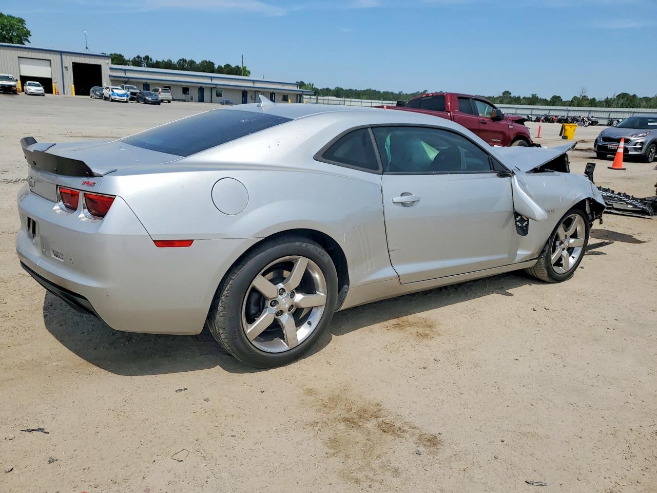 2013 Chevrolet Camaro Lt Silver vin: 2G1FG1E39D9203956