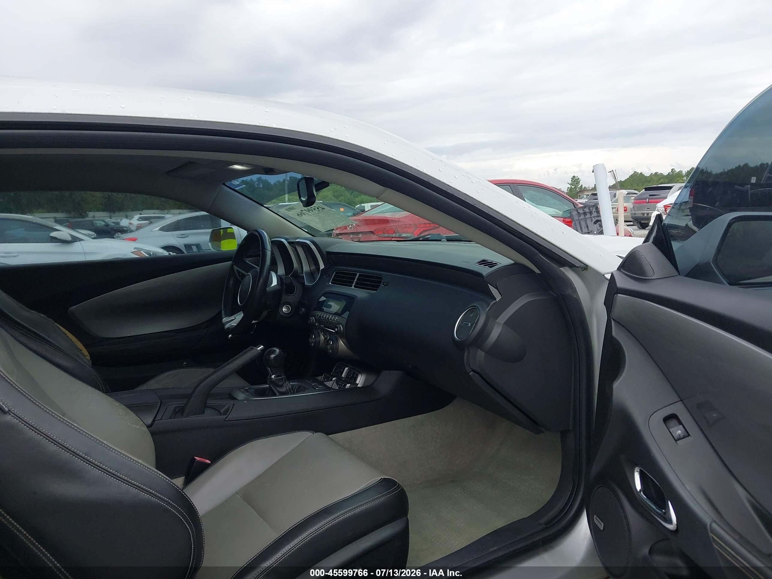 2011 Chevrolet Camaro 2lt Silver vin: 2G1FG1ED2B9100433