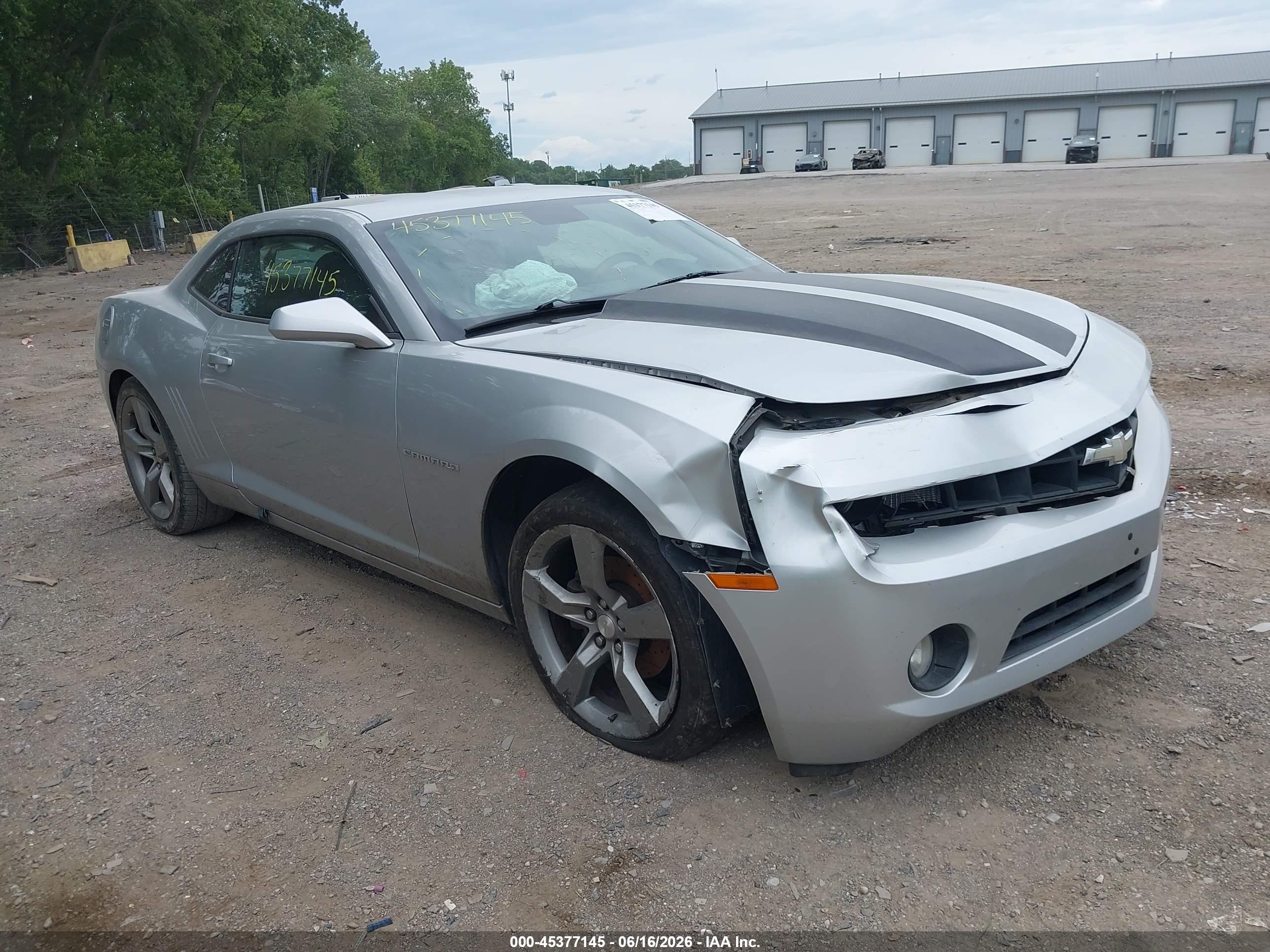 2011 Chevrolet Camaro 2lt Серебряный vin: 2G1FG1ED4B9110557