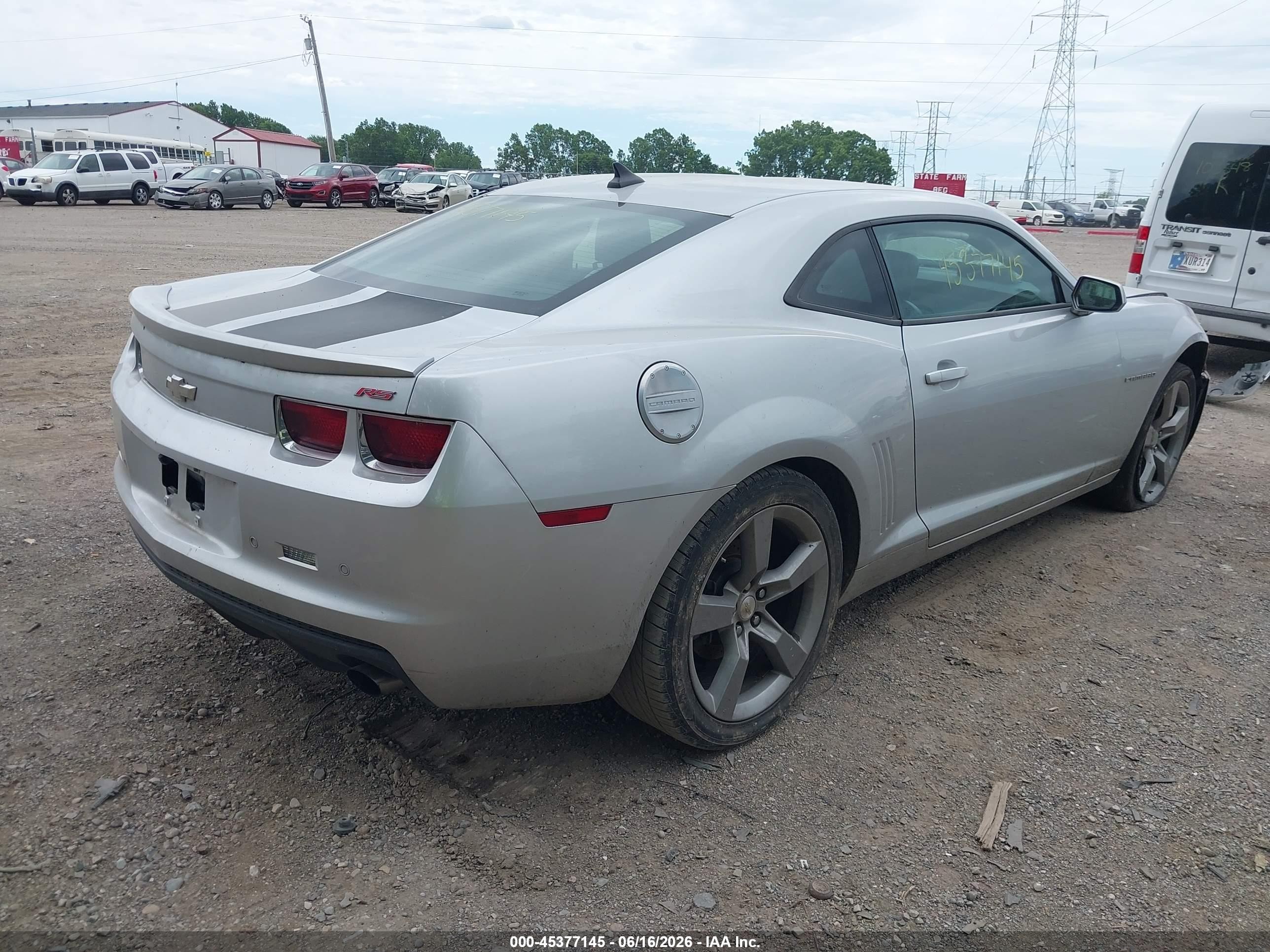 2011 Chevrolet Camaro 2lt Серебряный vin: 2G1FG1ED4B9110557