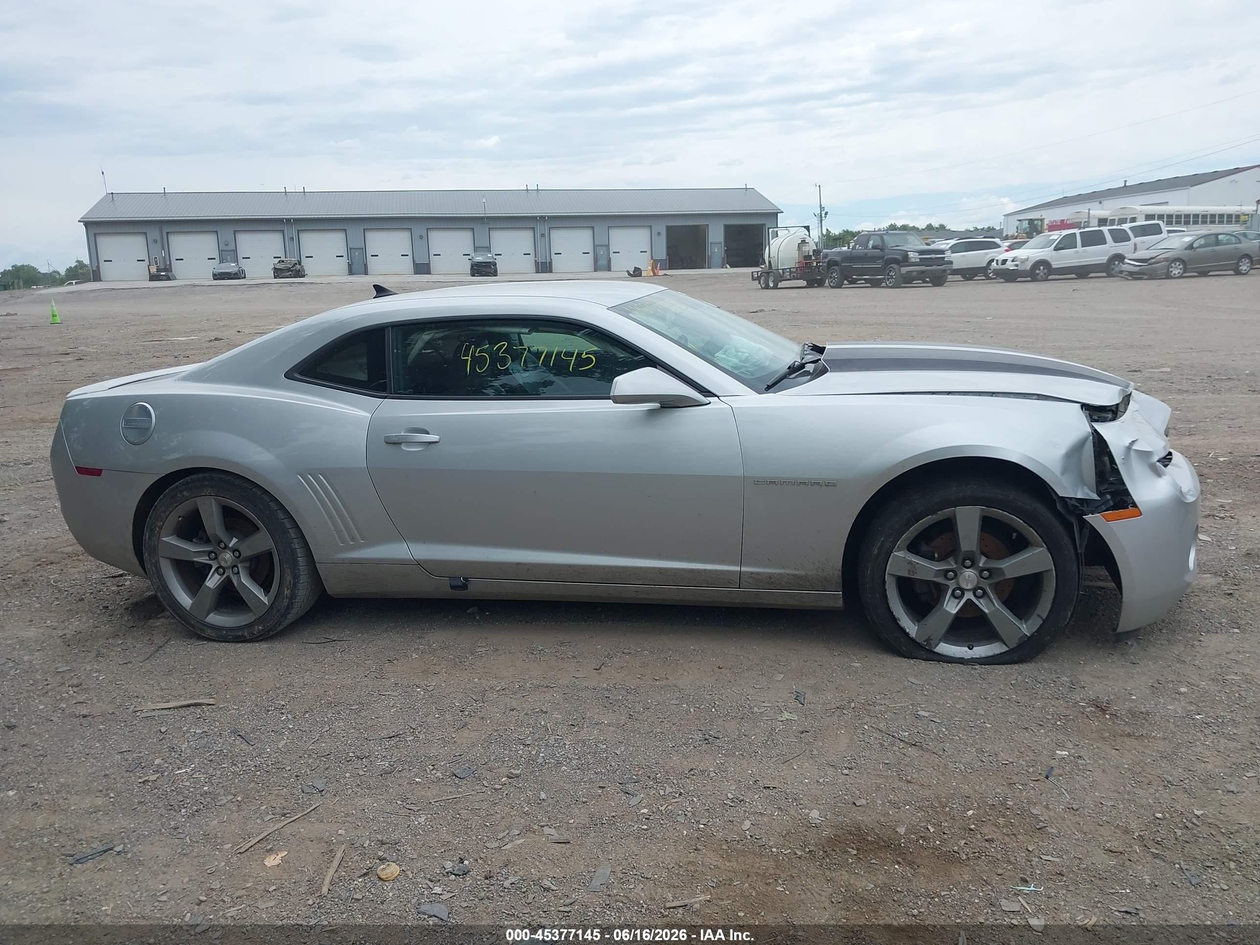 2011 Chevrolet Camaro 2lt Серебряный vin: 2G1FG1ED4B9110557
