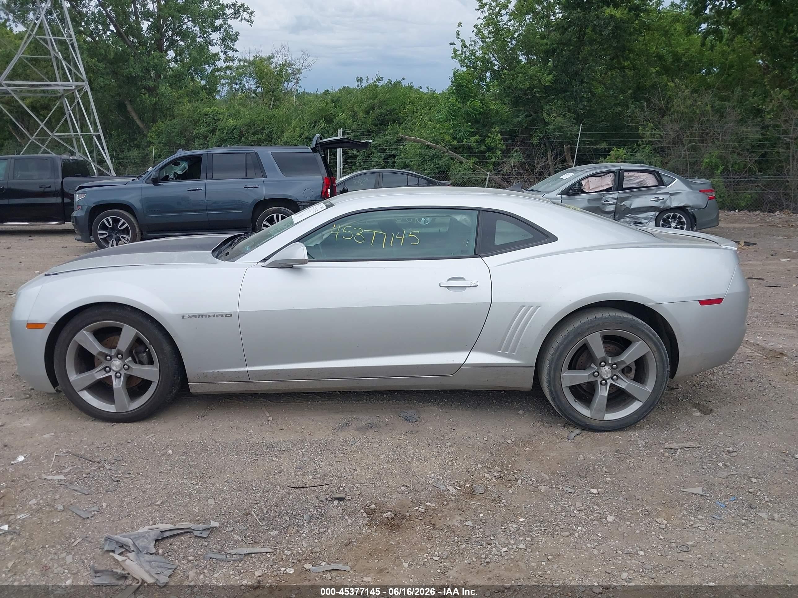 2011 Chevrolet Camaro 2lt Серебряный vin: 2G1FG1ED4B9110557