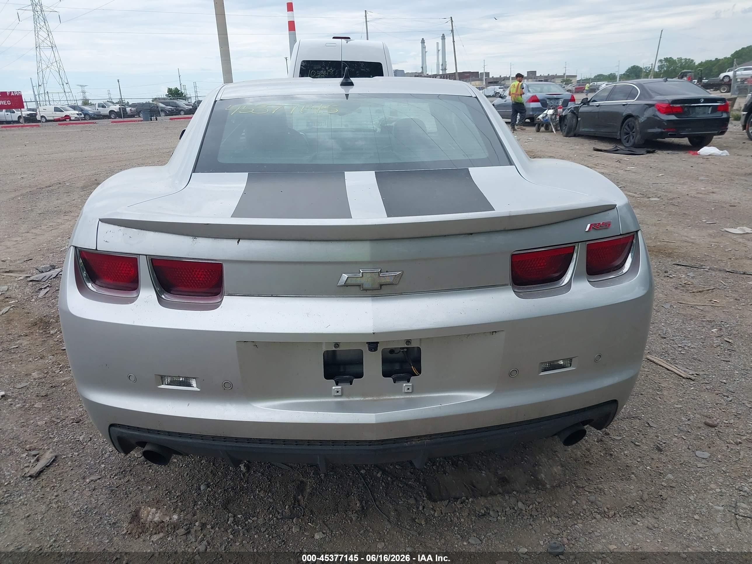 2011 Chevrolet Camaro 2lt Серебряный vin: 2G1FG1ED4B9110557