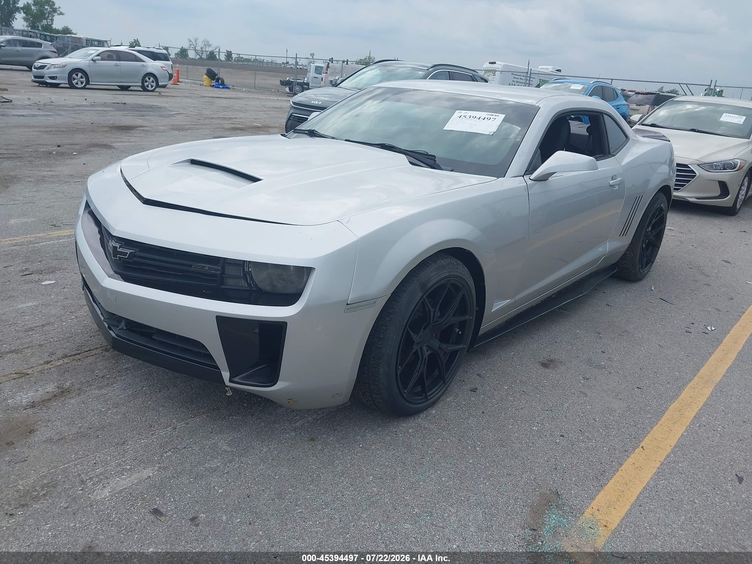 2011 Chevrolet Camaro 2lt Серебряный vin: 2G1FG1ED4B9211498