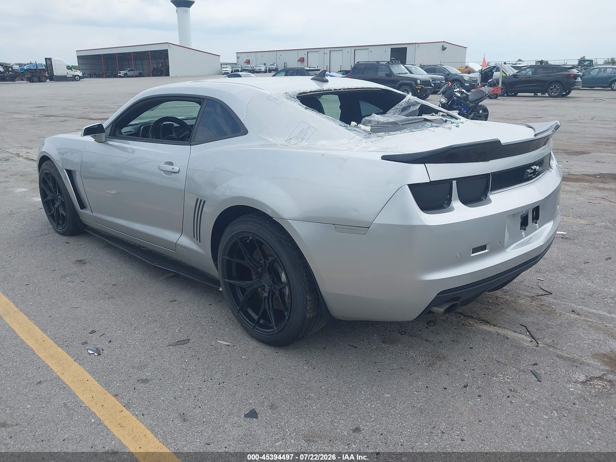 2011 Chevrolet Camaro 2lt Серебряный vin: 2G1FG1ED4B9211498