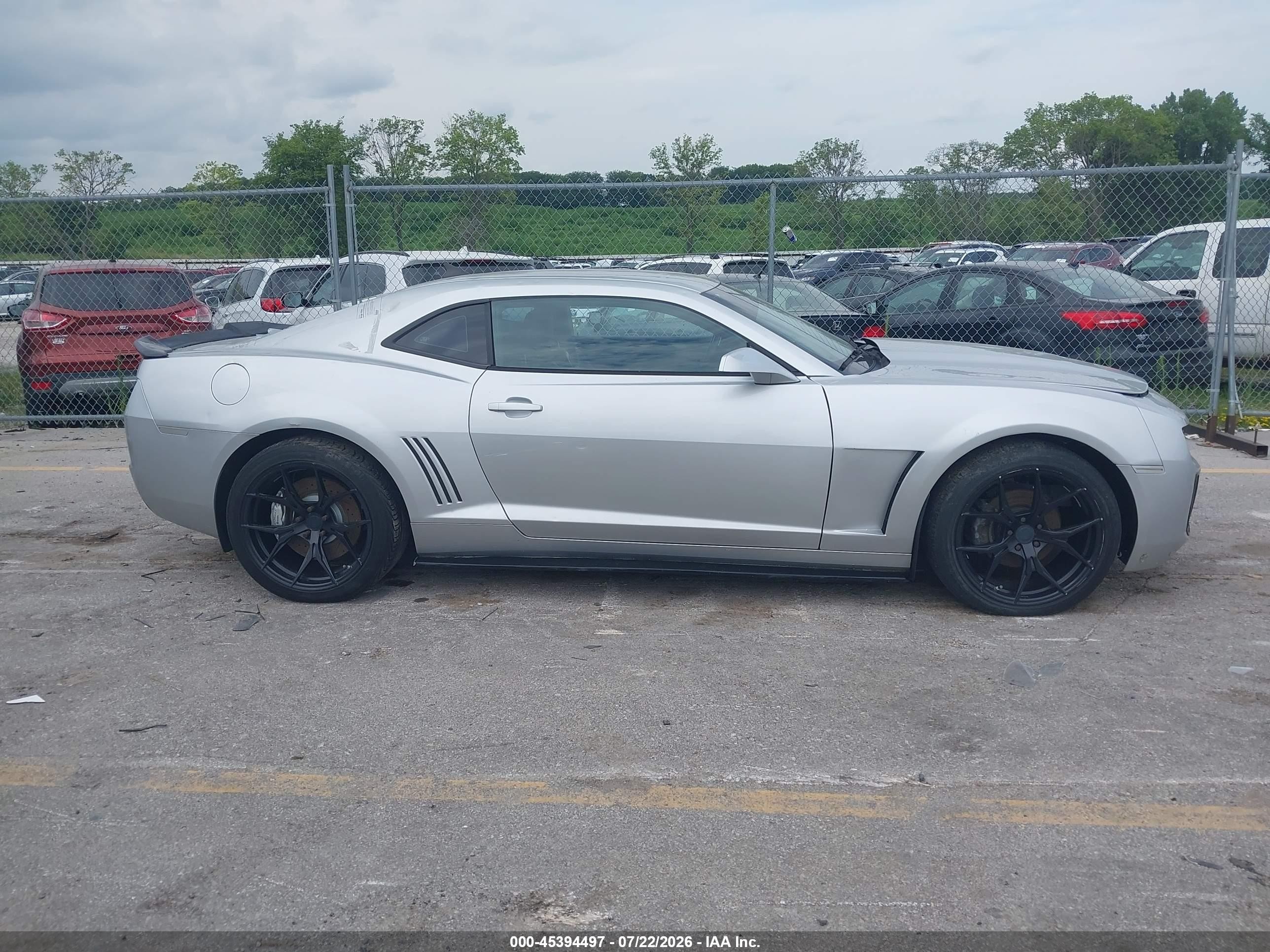 2011 Chevrolet Camaro 2lt Серебряный vin: 2G1FG1ED4B9211498