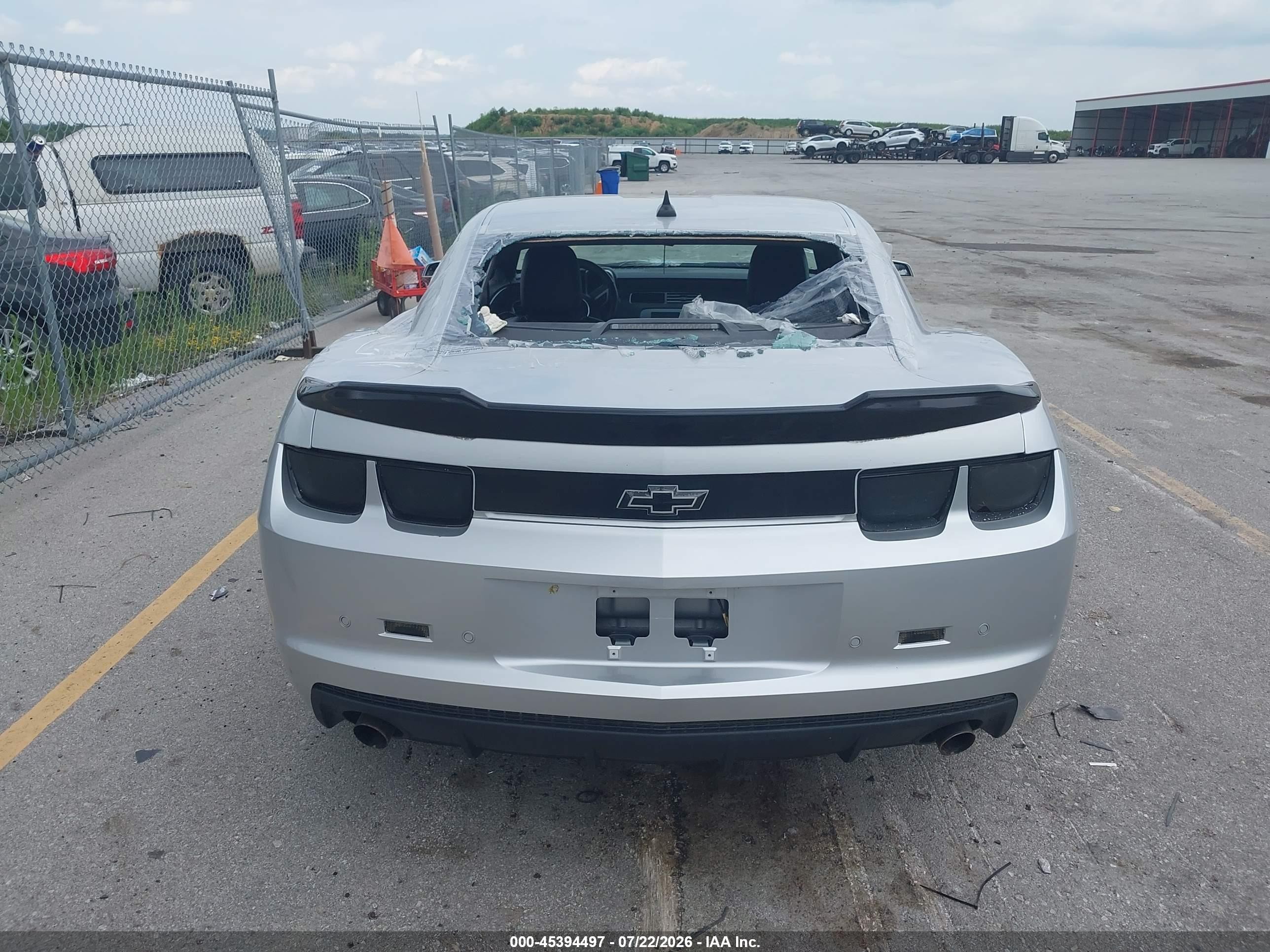 2011 Chevrolet Camaro 2lt Серебряный vin: 2G1FG1ED4B9211498