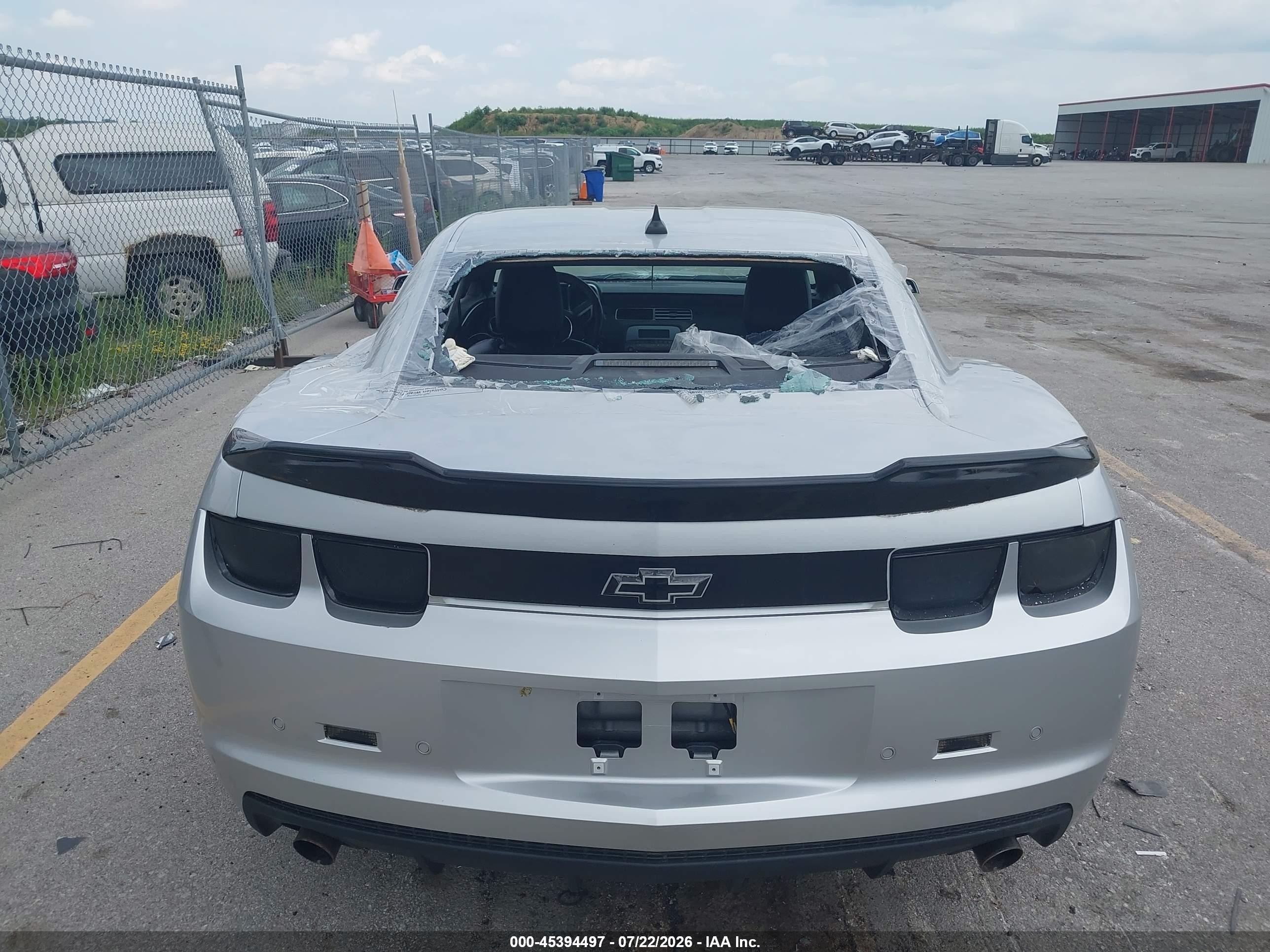 2011 Chevrolet Camaro 2lt Серебряный vin: 2G1FG1ED4B9211498
