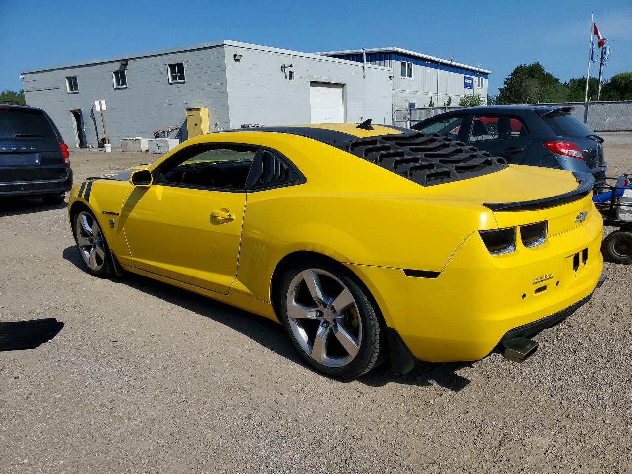 2011 Chevrolet Camaro Lt Желтый vin: 2G1FG1ED5B9167947