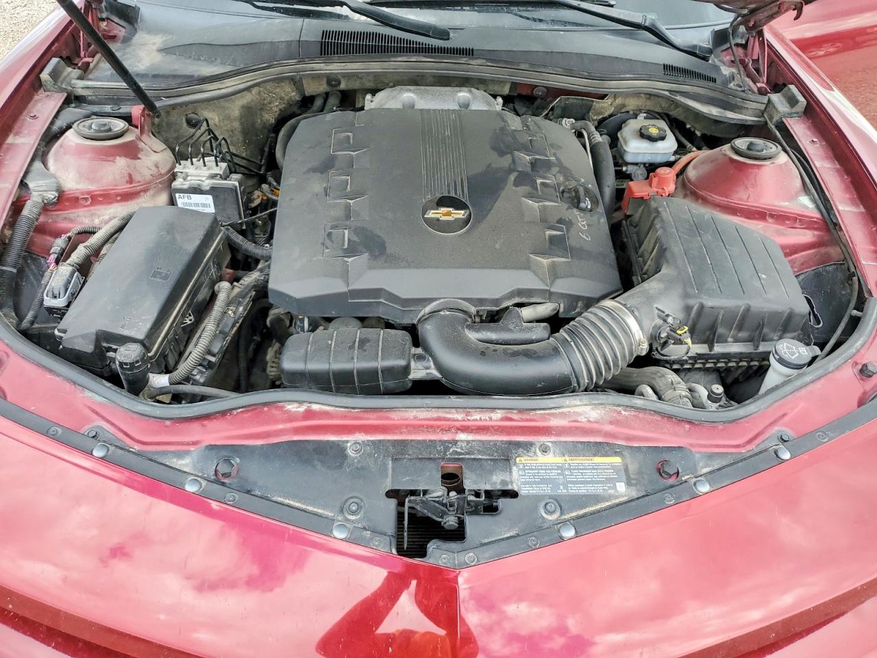 2010 Chevrolet Camaro Lt Maroon vin: 2G1FG1EV1A9223860