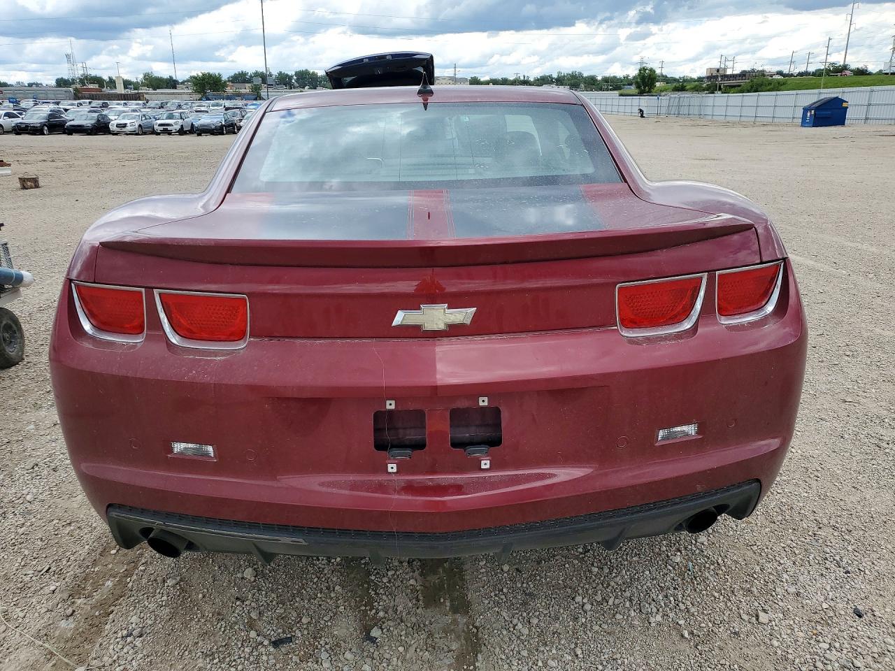 2010 Chevrolet Camaro Lt Maroon vin: 2G1FG1EV1A9223860