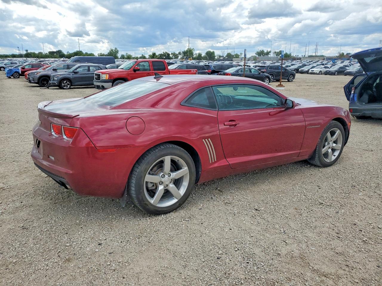 2010 Chevrolet Camaro Lt Maroon vin: 2G1FG1EV1A9223860