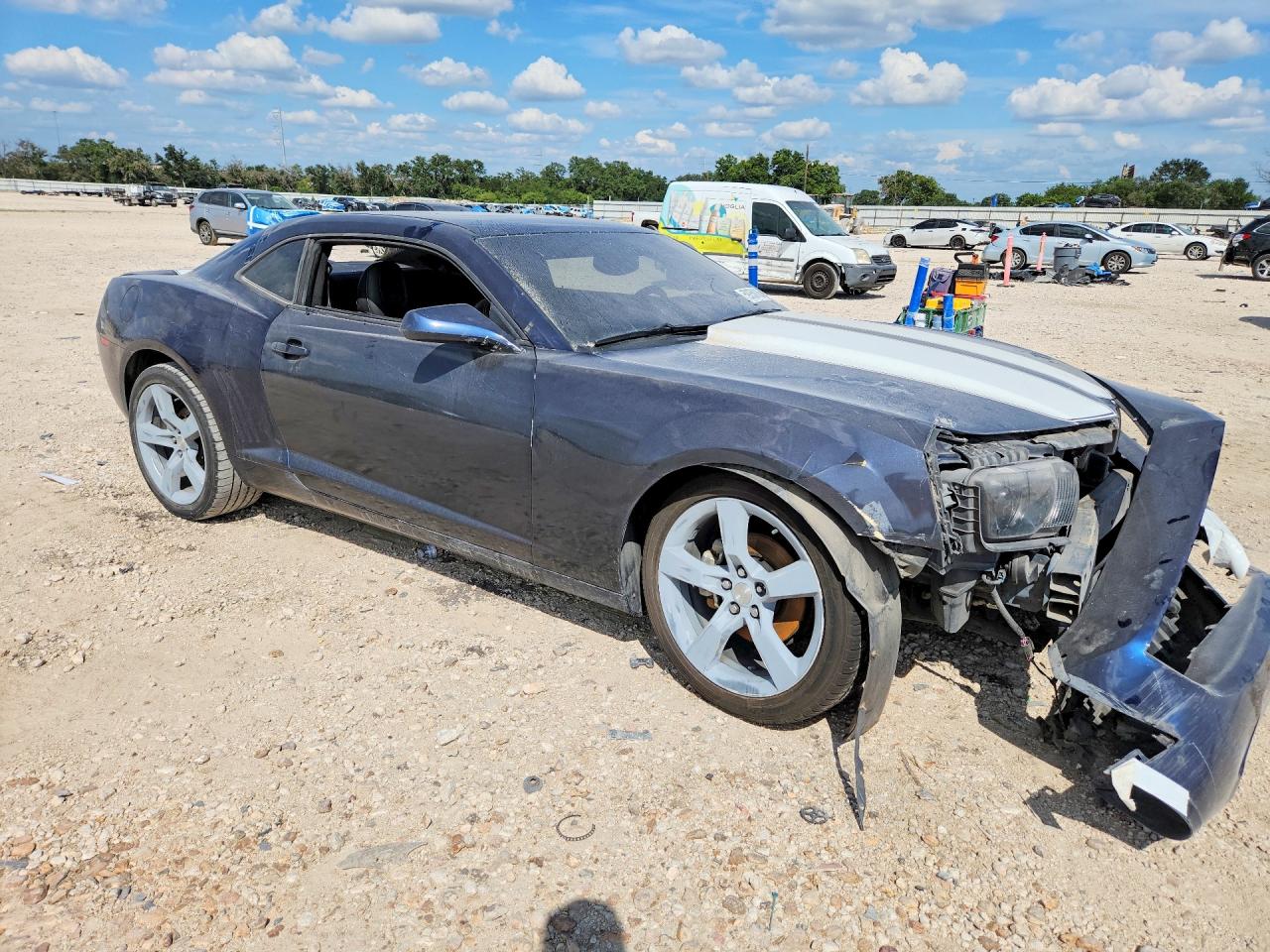 2010 Chevrolet Camaro Lt Blue vin: 2G1FG1EV6A9187387