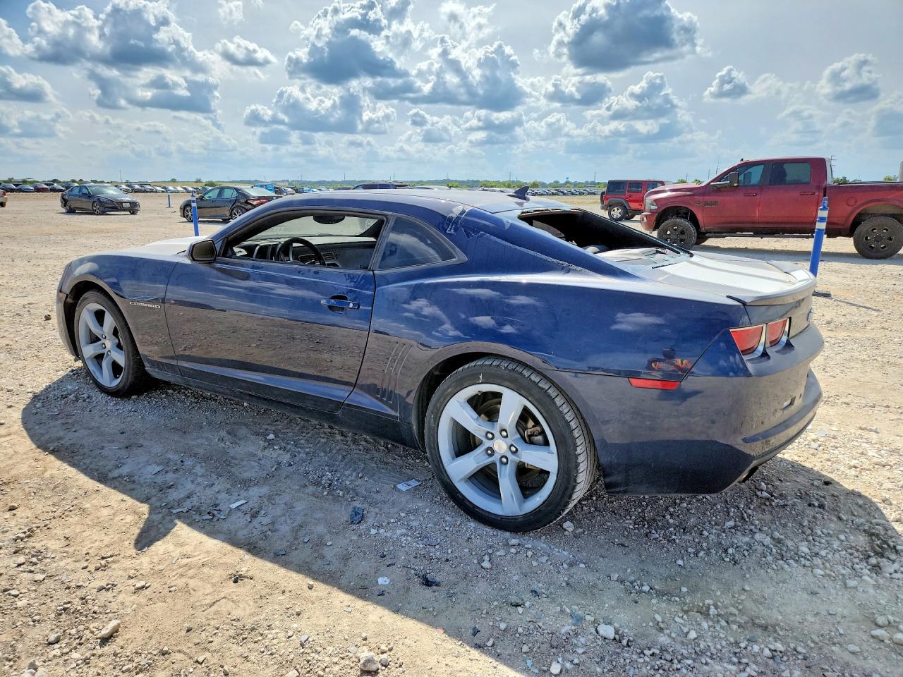 2010 Chevrolet Camaro Lt Blue vin: 2G1FG1EV6A9187387