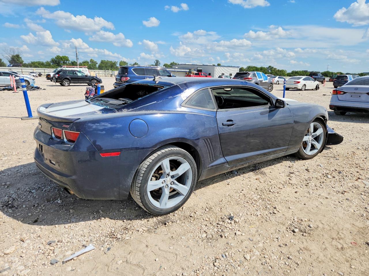 2010 Chevrolet Camaro Lt Blue vin: 2G1FG1EV6A9187387