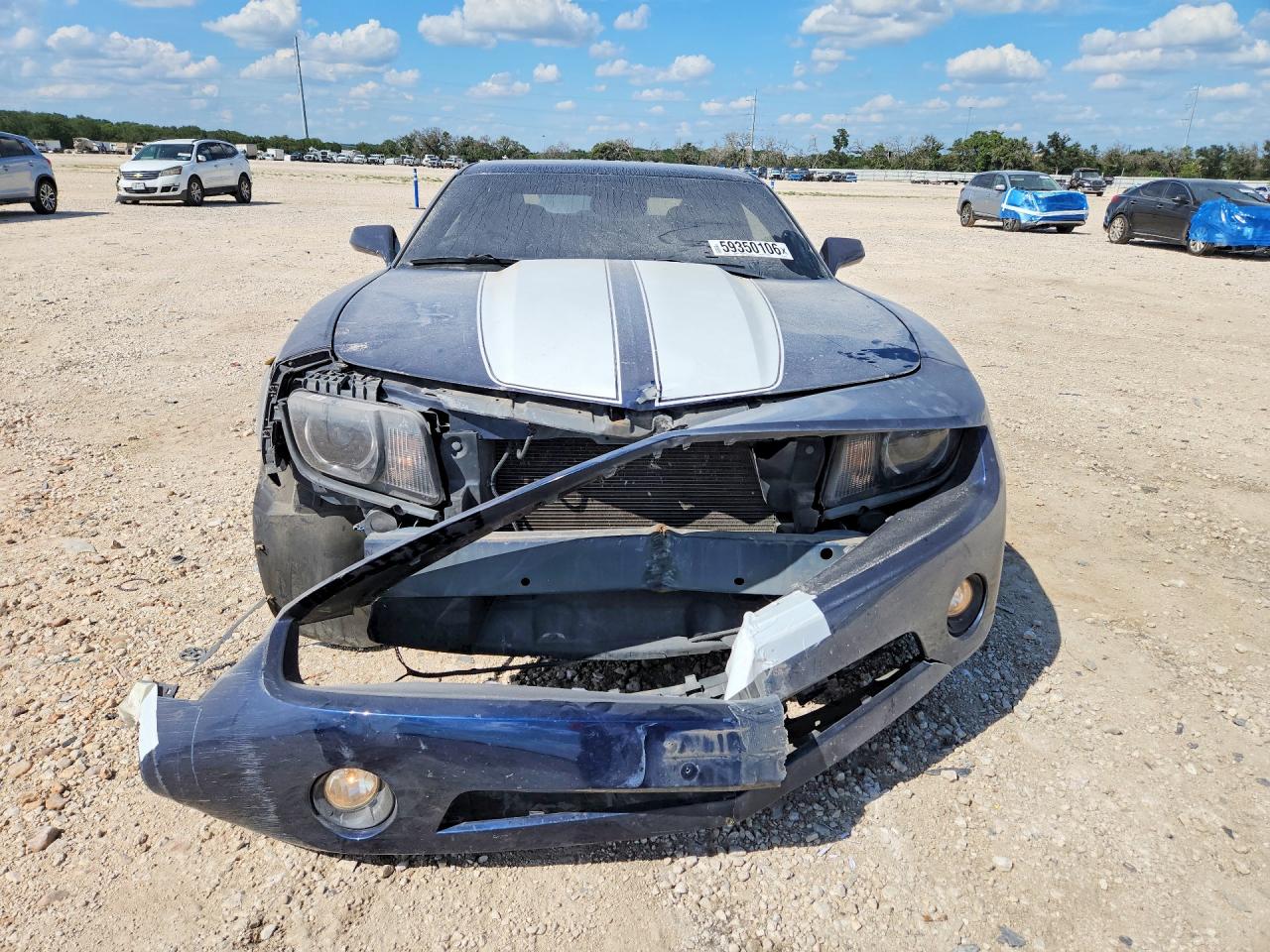 2010 Chevrolet Camaro Lt Blue vin: 2G1FG1EV6A9187387
