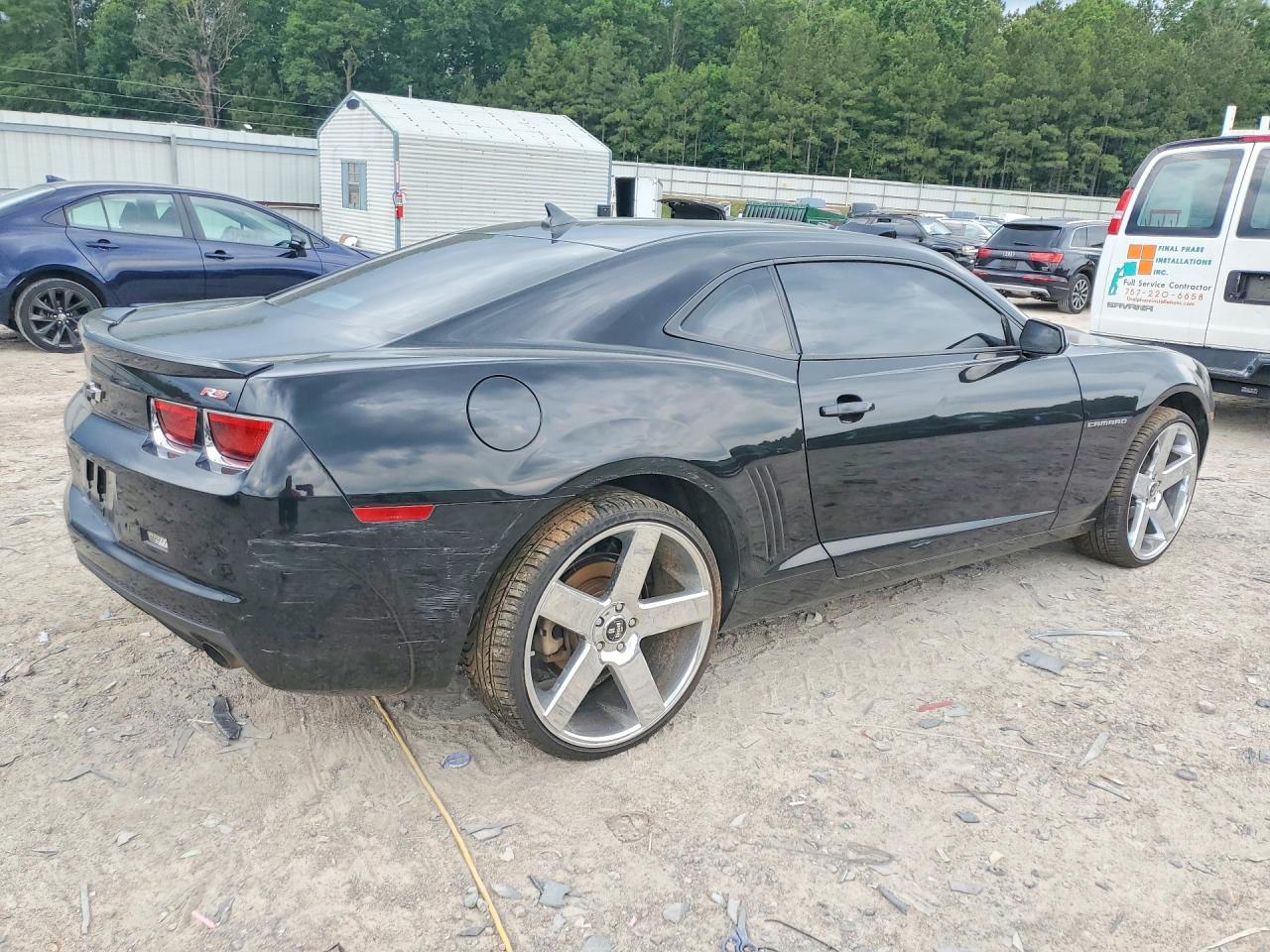 2010 Chevrolet Camaro Lt Black vin: 2G1FG1EV7A9159548