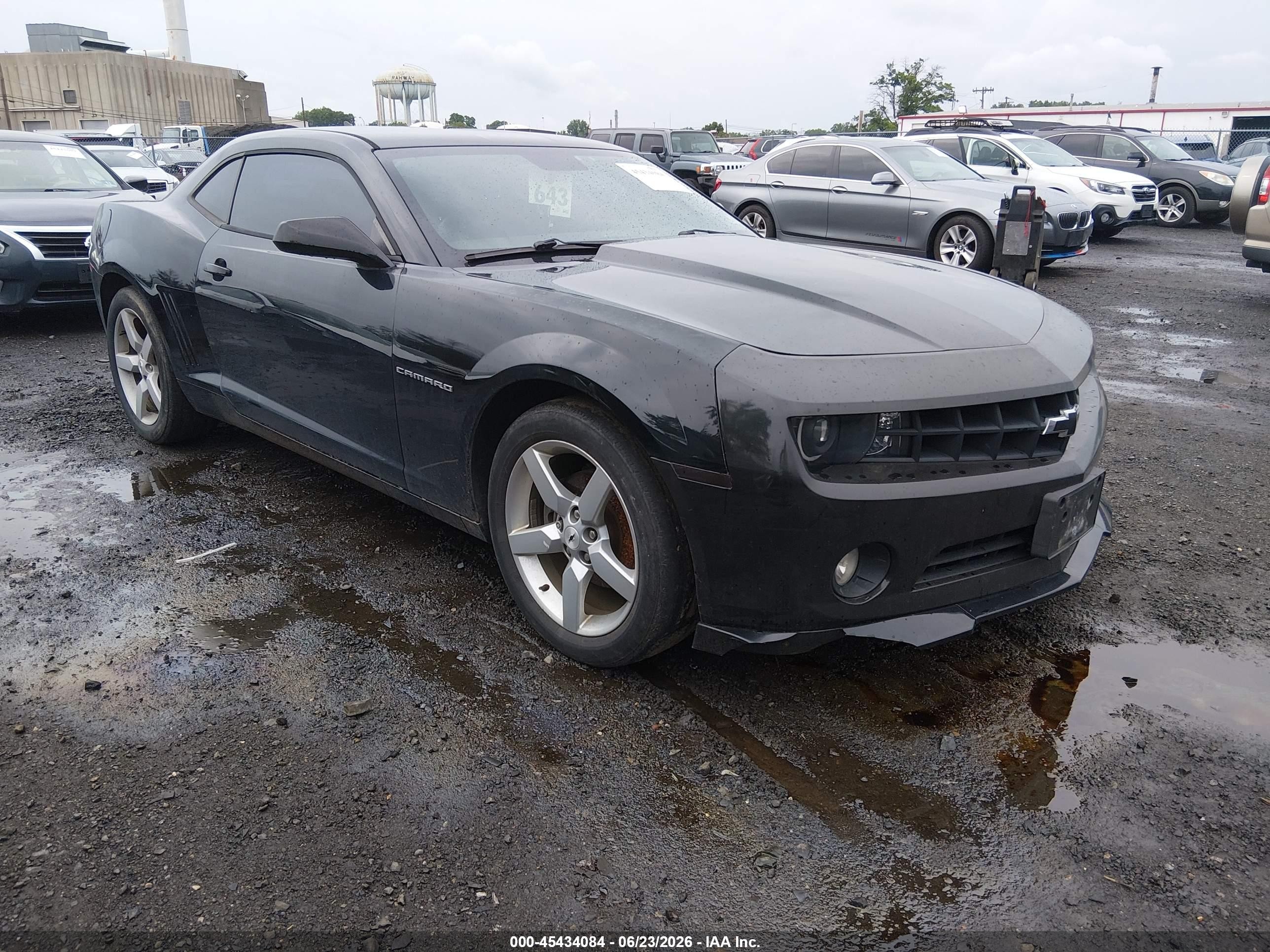 2010 Chevrolet Camaro 2lt Черный vin: 2G1FG1EV8A9171952