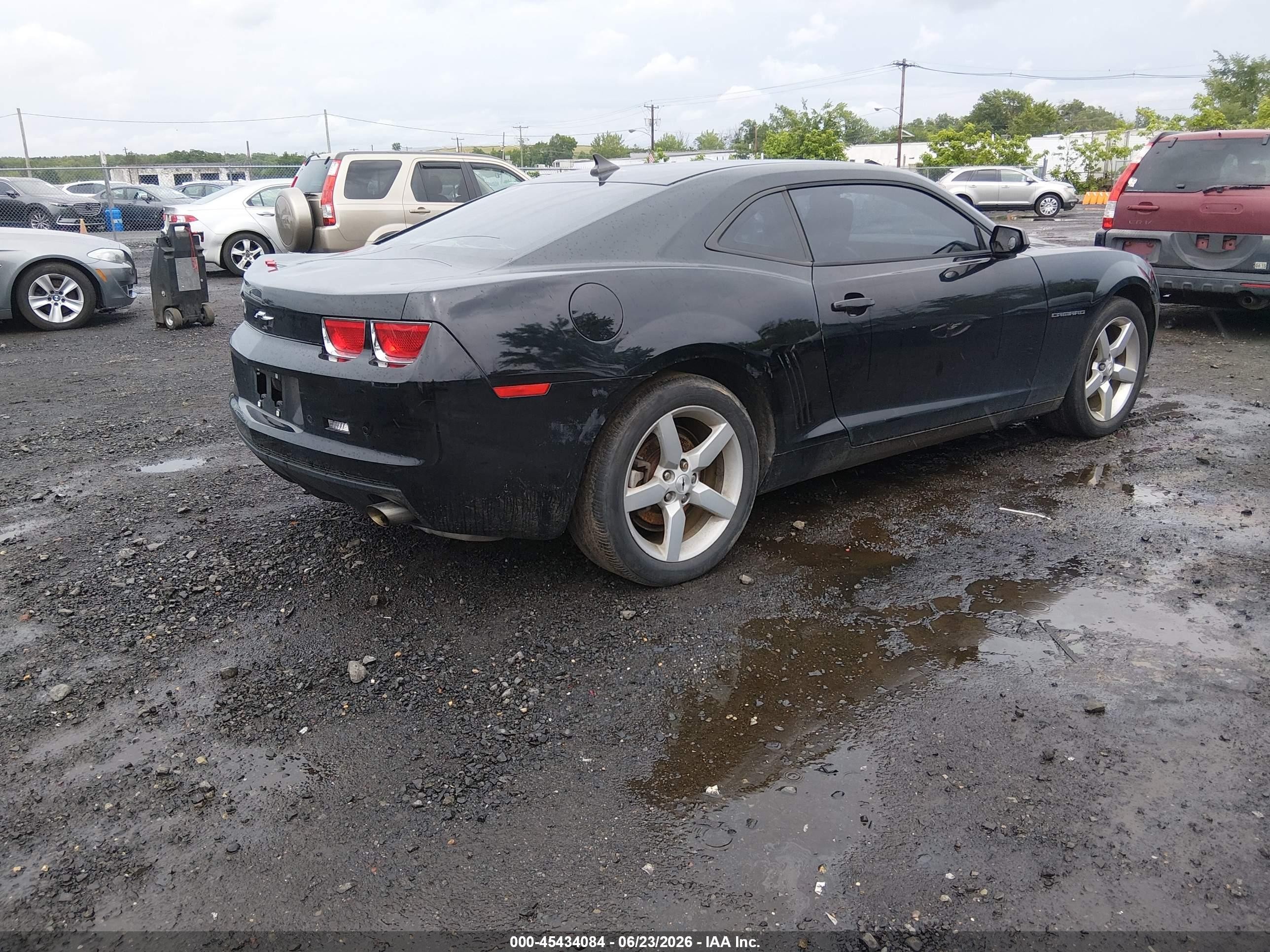 2010 Chevrolet Camaro 2lt Black vin: 2G1FG1EV8A9171952