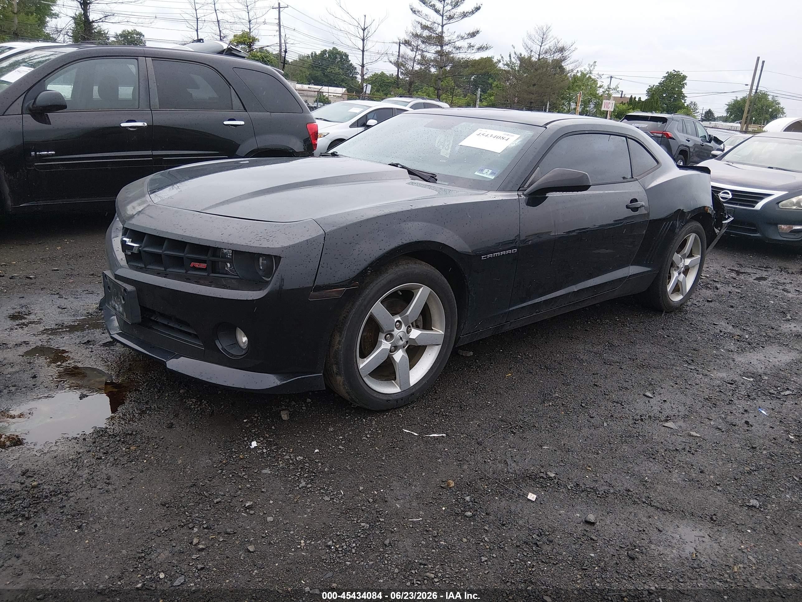 2010 Chevrolet Camaro 2lt Black vin: 2G1FG1EV8A9171952
