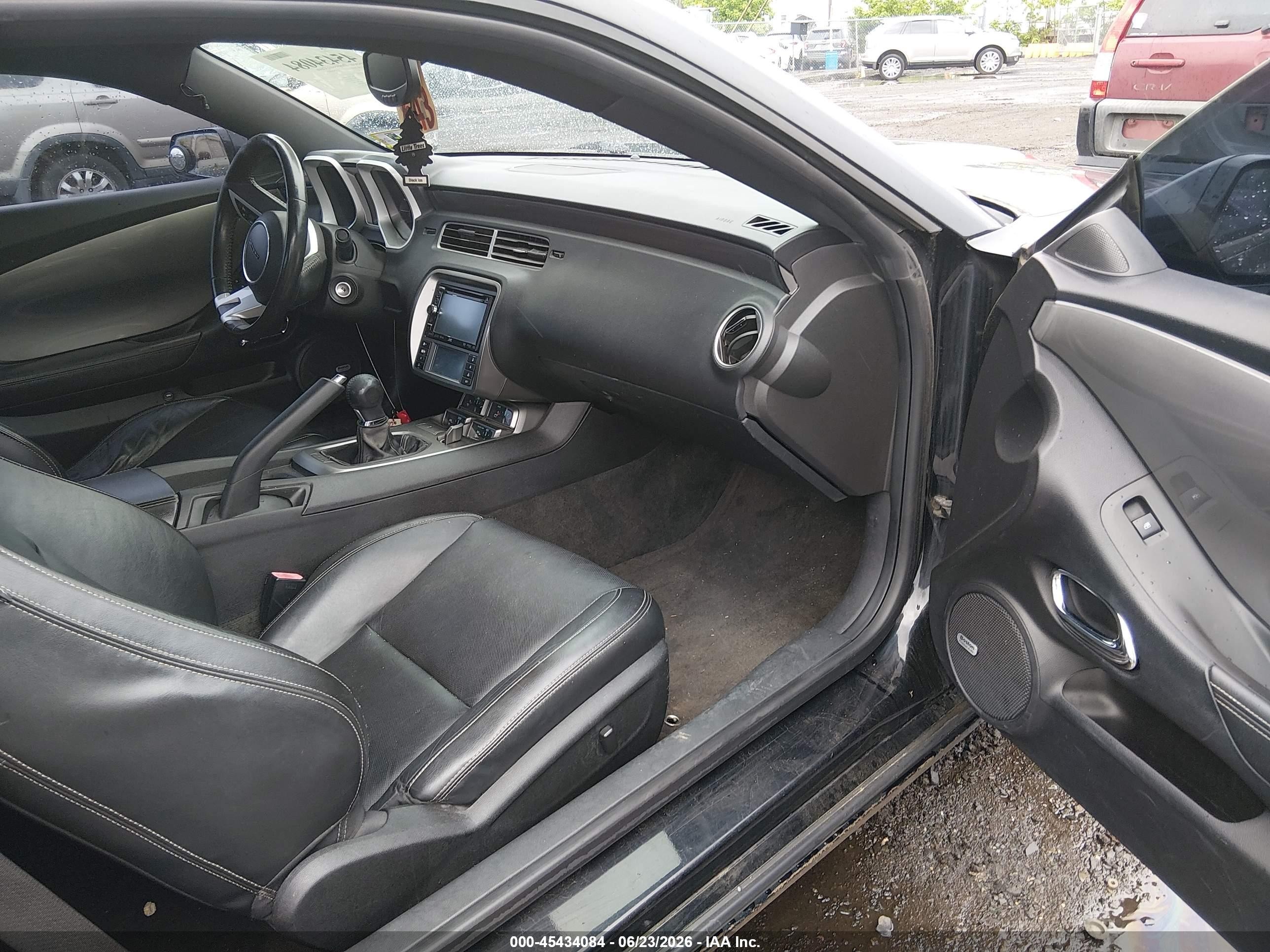2010 Chevrolet Camaro 2lt Black vin: 2G1FG1EV8A9171952