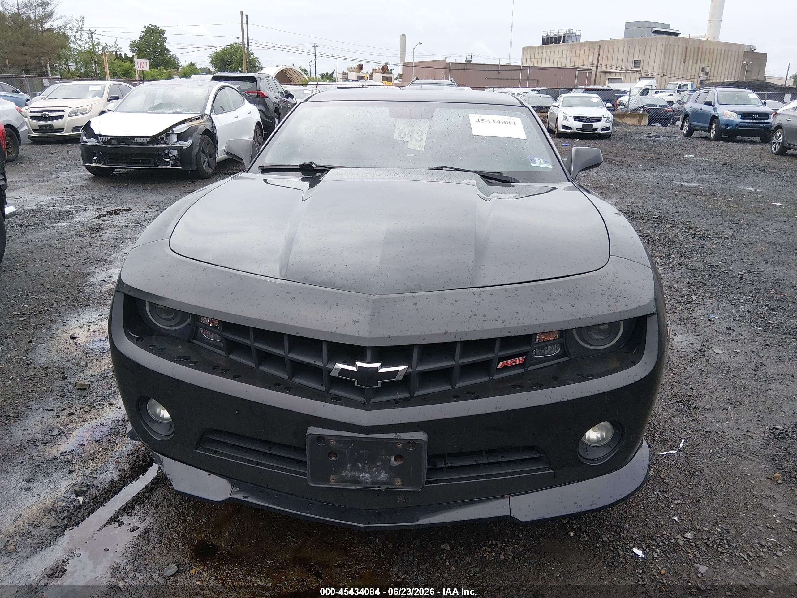 2010 Chevrolet Camaro 2lt Black vin: 2G1FG1EV8A9171952