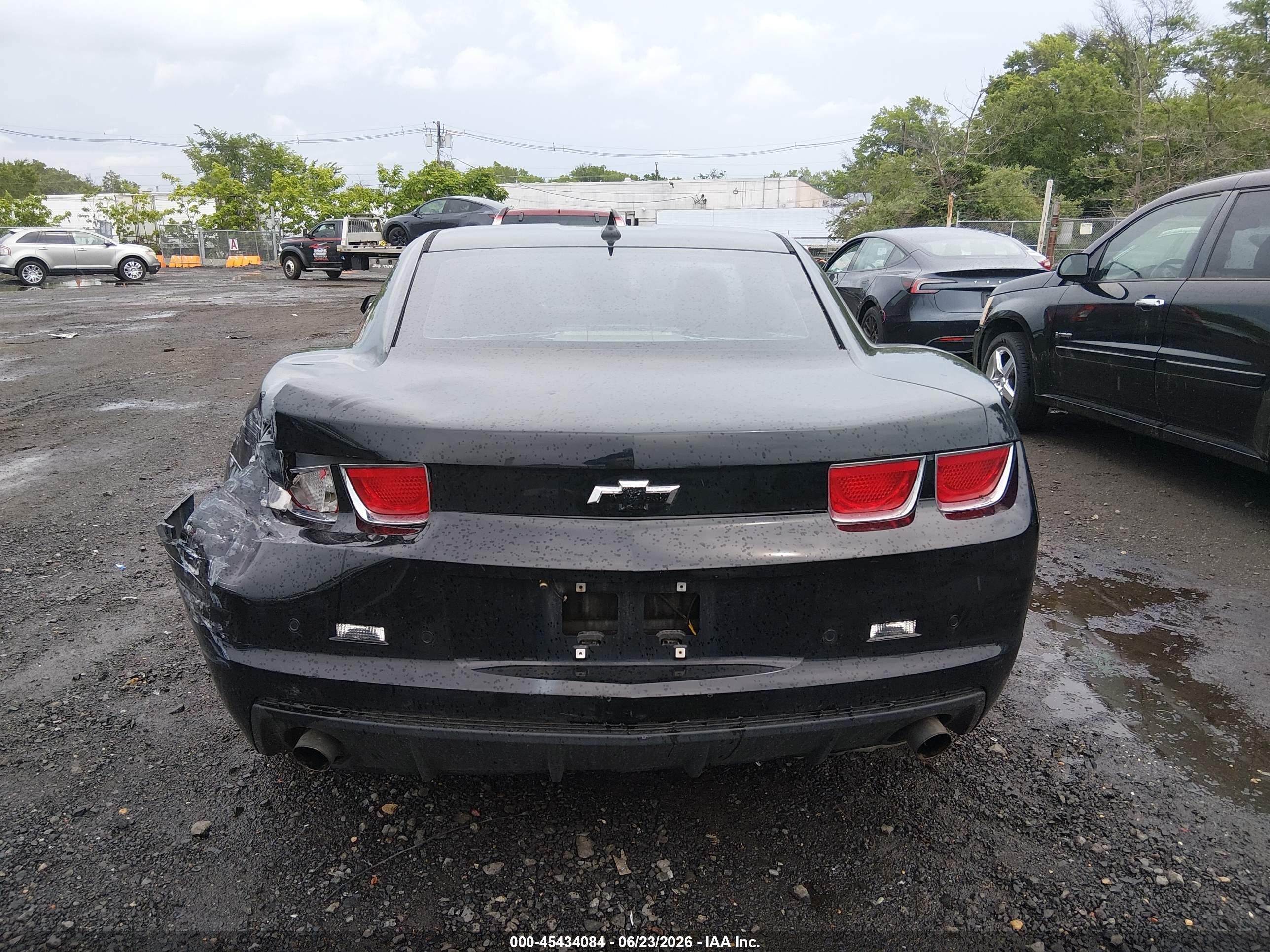 2010 Chevrolet Camaro 2lt Black vin: 2G1FG1EV8A9171952