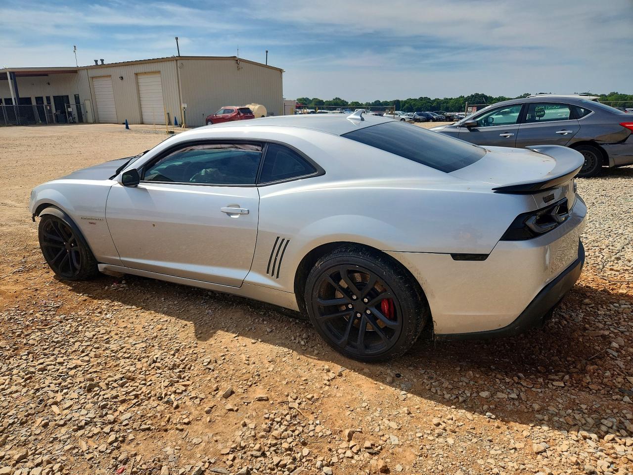 2015 Chevrolet Camaro Ss Silver vin: 2G1FG1EW1F9151798