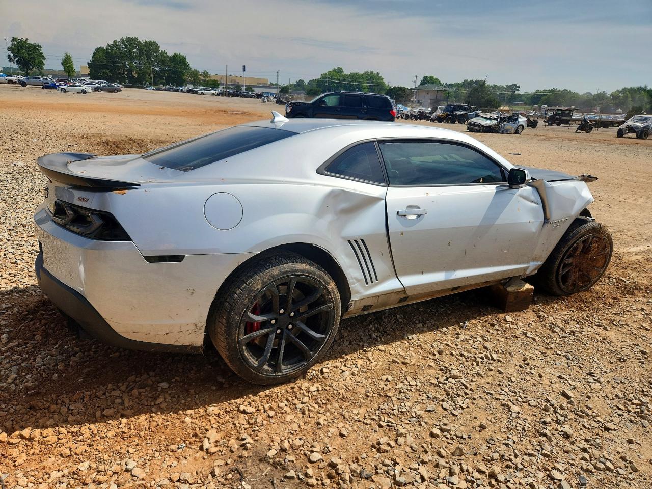 2015 Chevrolet Camaro Ss Silver vin: 2G1FG1EW1F9151798