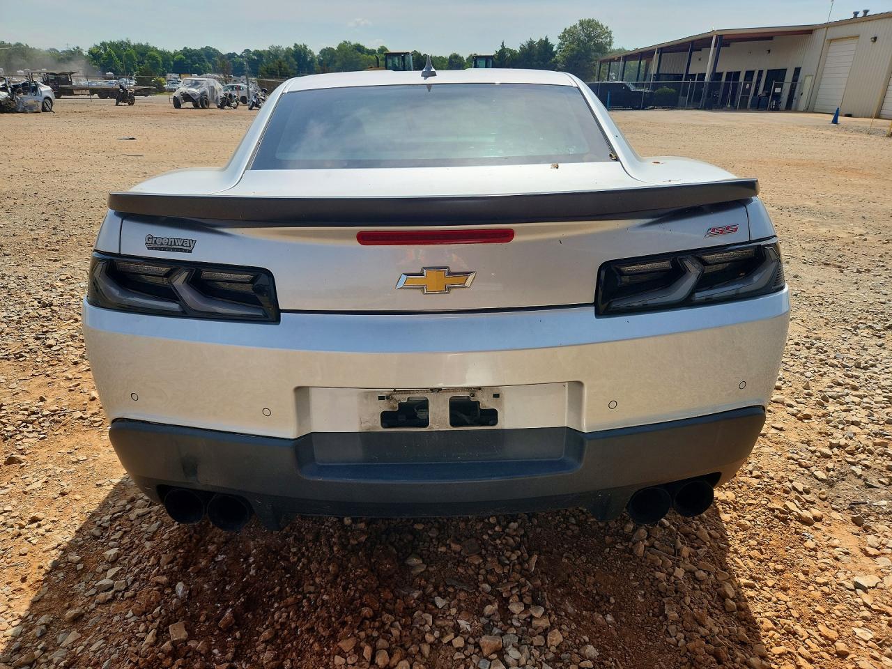 2015 Chevrolet Camaro Ss Silver vin: 2G1FG1EW1F9151798