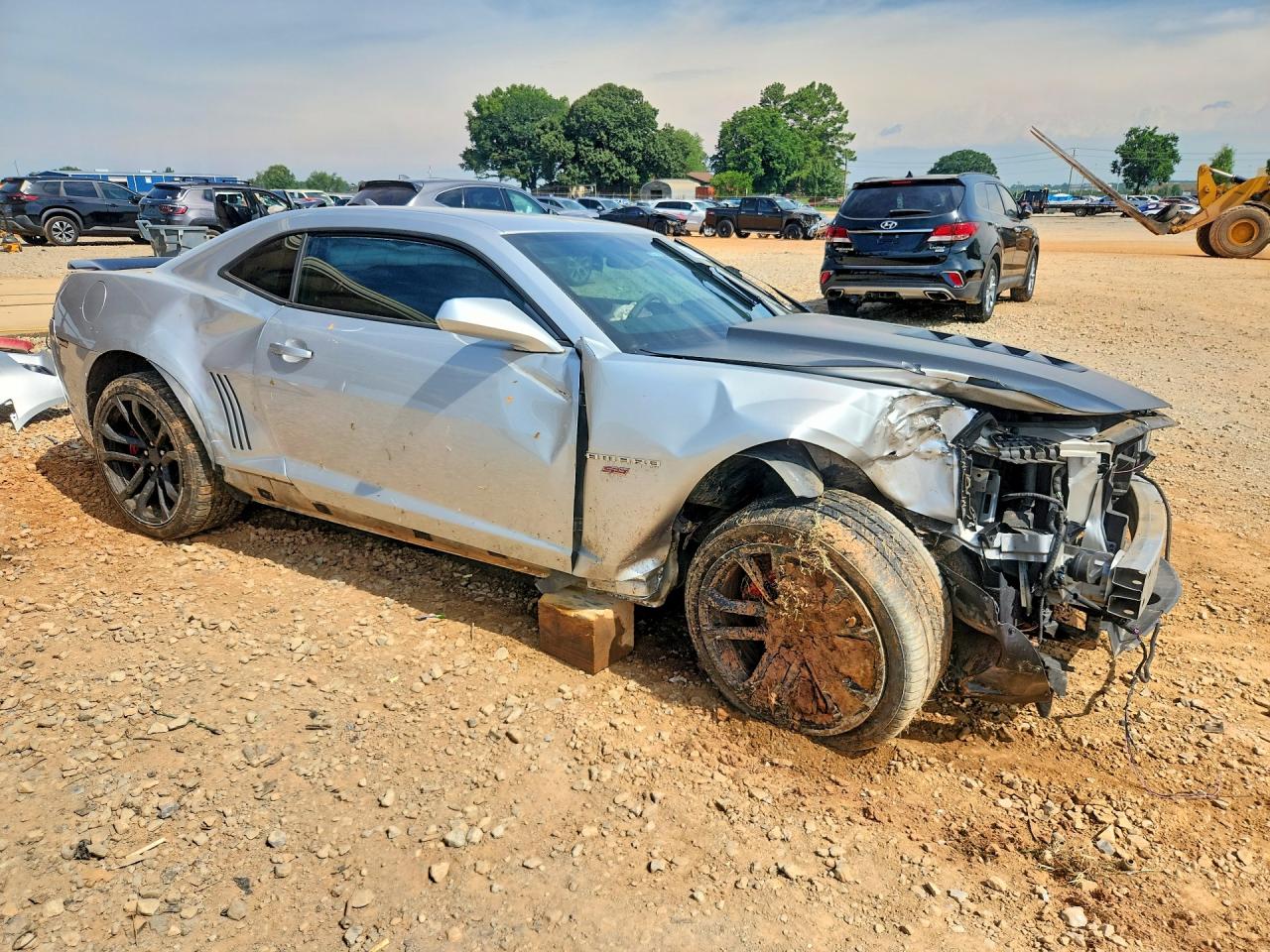 2015 Chevrolet Camaro Ss Silver vin: 2G1FG1EW1F9151798