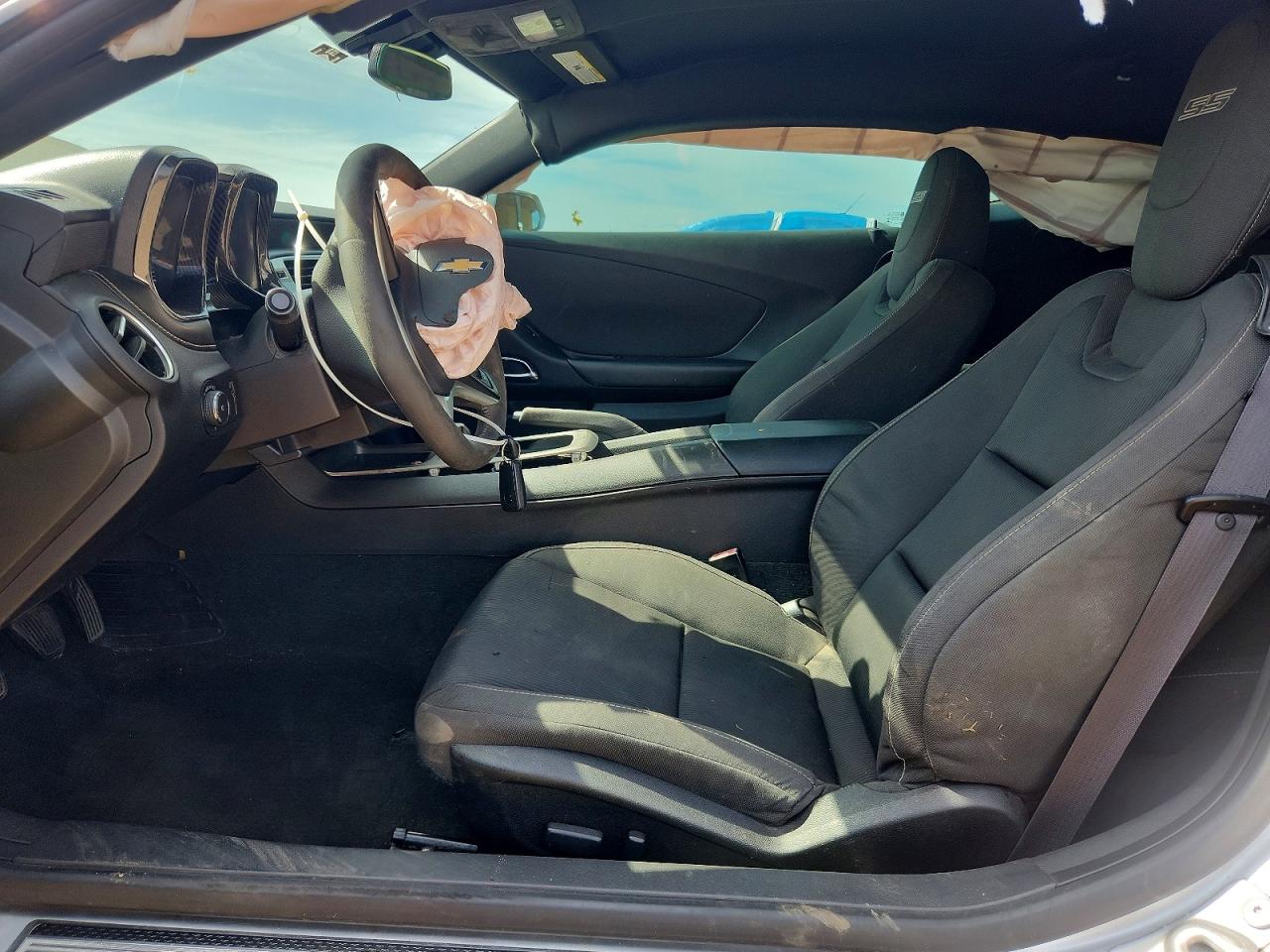 2015 Chevrolet Camaro Ss Silver vin: 2G1FG1EW1F9151798