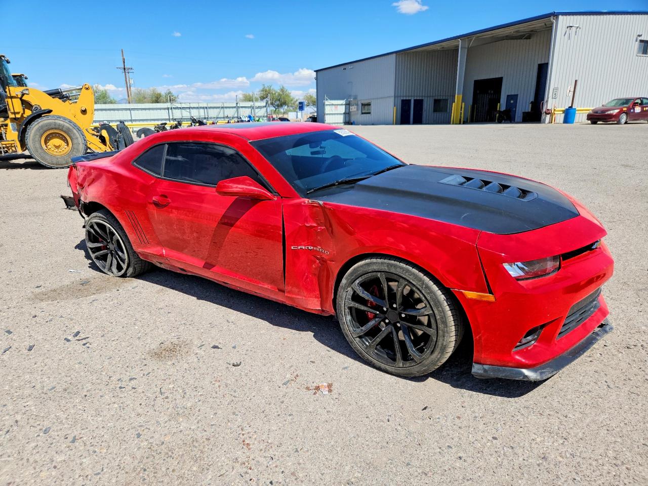 2015 Chevrolet Camaro Ss Red vin: 2G1FG1EW6F9169746