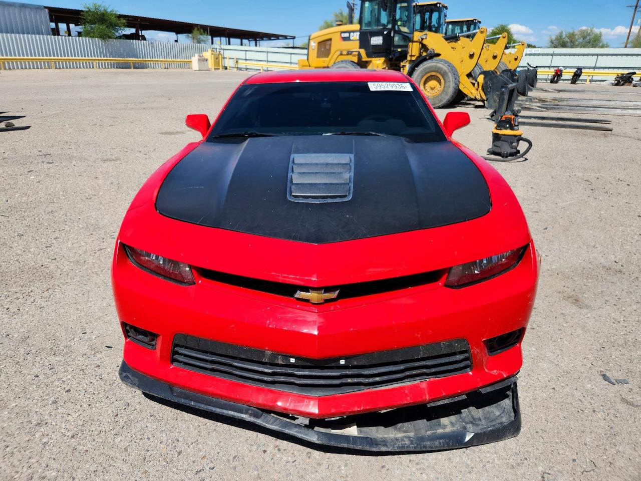 2015 Chevrolet Camaro Ss Red vin: 2G1FG1EW6F9169746