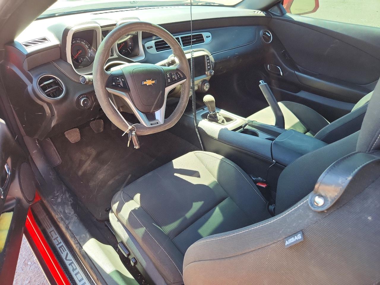 2015 Chevrolet Camaro Ss Red vin: 2G1FG1EW6F9169746