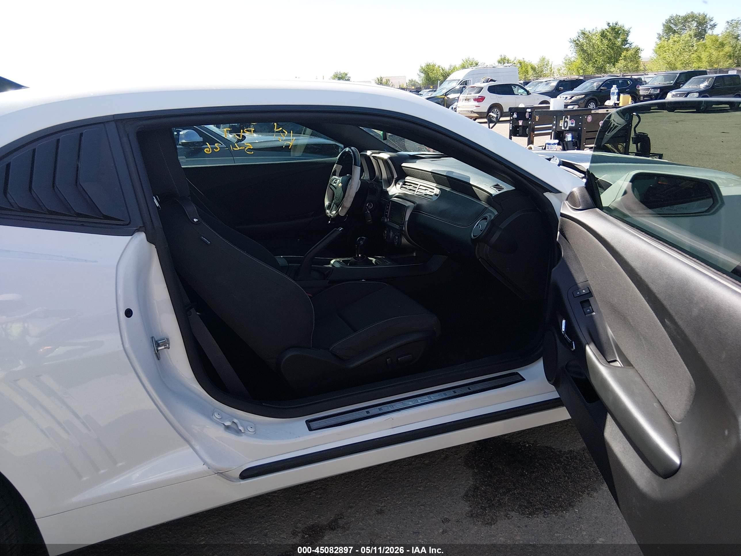 2015 Chevrolet Camaro 1ss White vin: 2G1FG1EW9F9303701