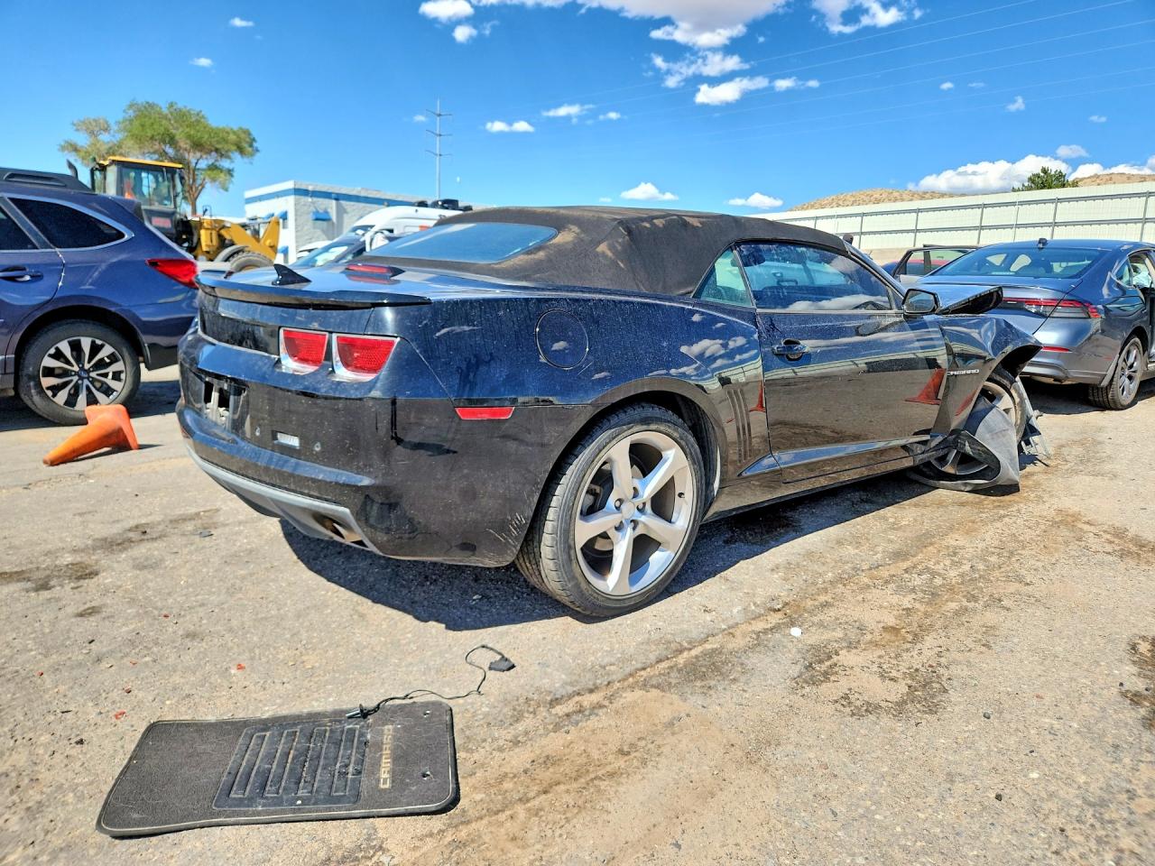 2013 Chevrolet Camaro Lt Черный vin: 2G1FG3D35D9122739