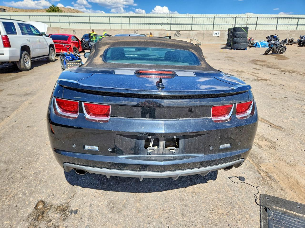 2013 Chevrolet Camaro Lt Черный vin: 2G1FG3D35D9122739