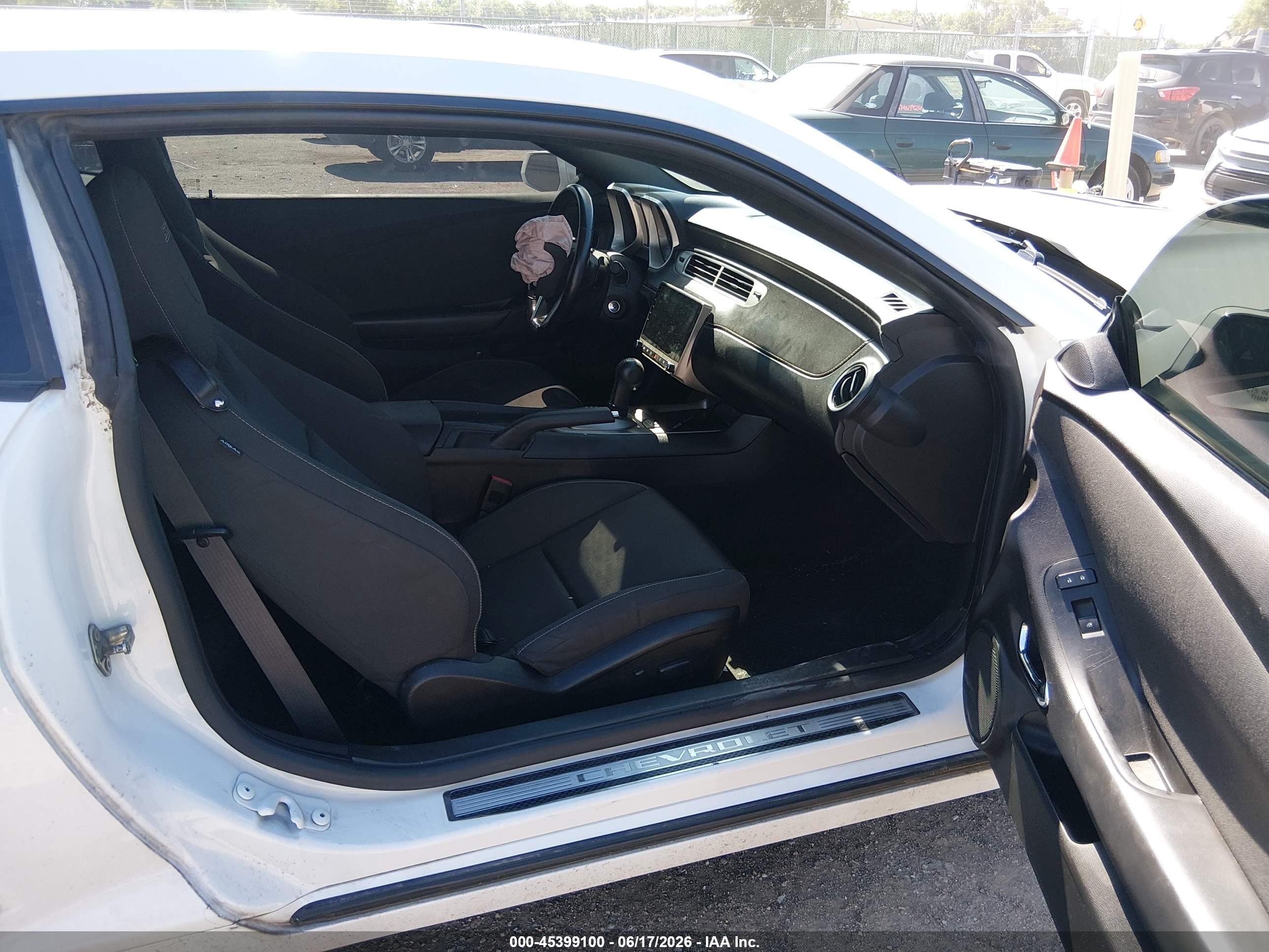 2015 Chevrolet Camaro 1ss White vin: 2G1FH1EJ4F9284105