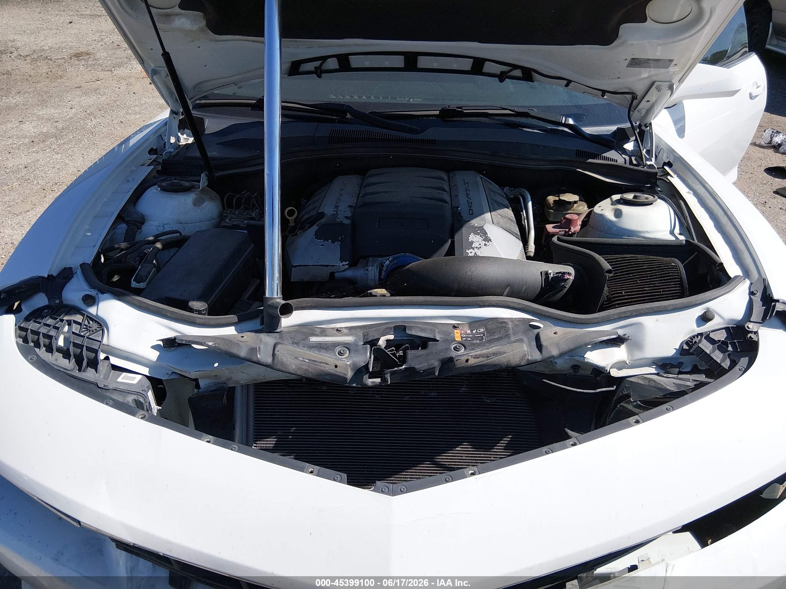 2015 Chevrolet Camaro 1ss White vin: 2G1FH1EJ4F9284105
