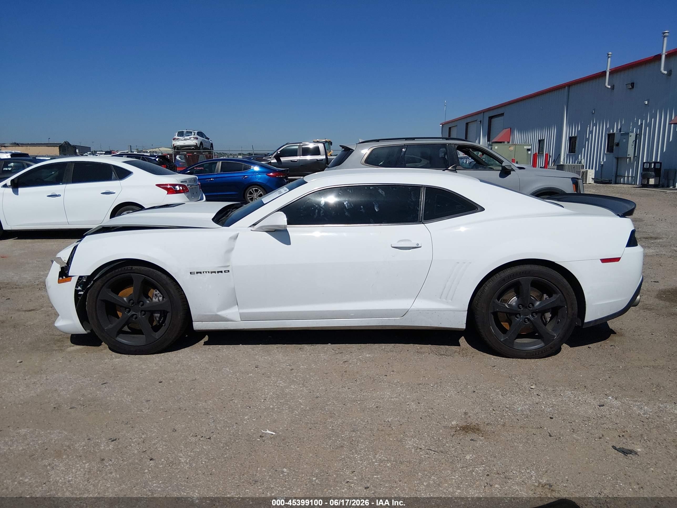2015 Chevrolet Camaro 1ss White vin: 2G1FH1EJ4F9284105