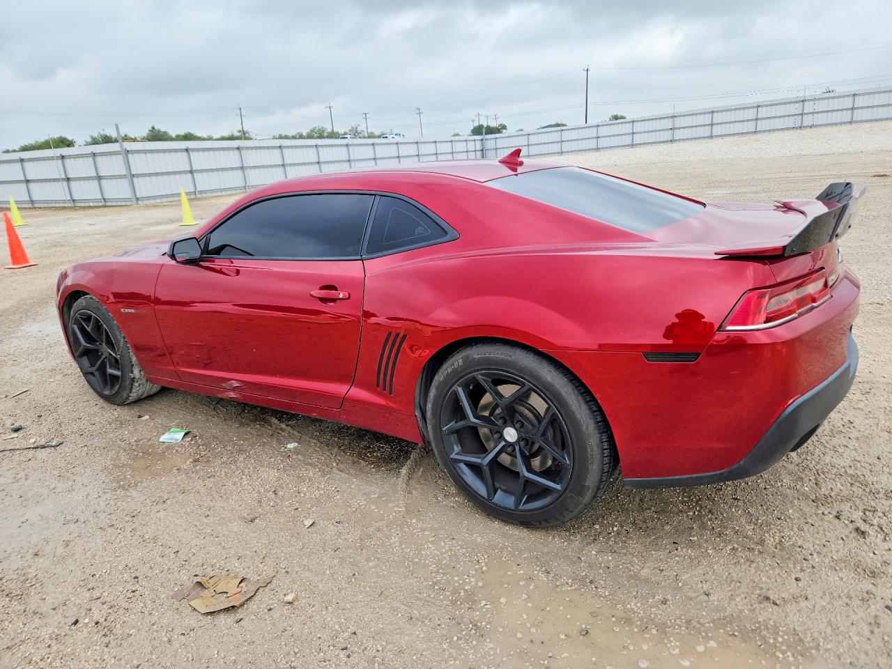 2015 Chevrolet Camaro Ss Red vin: 2G1FH1EJ5F9136304