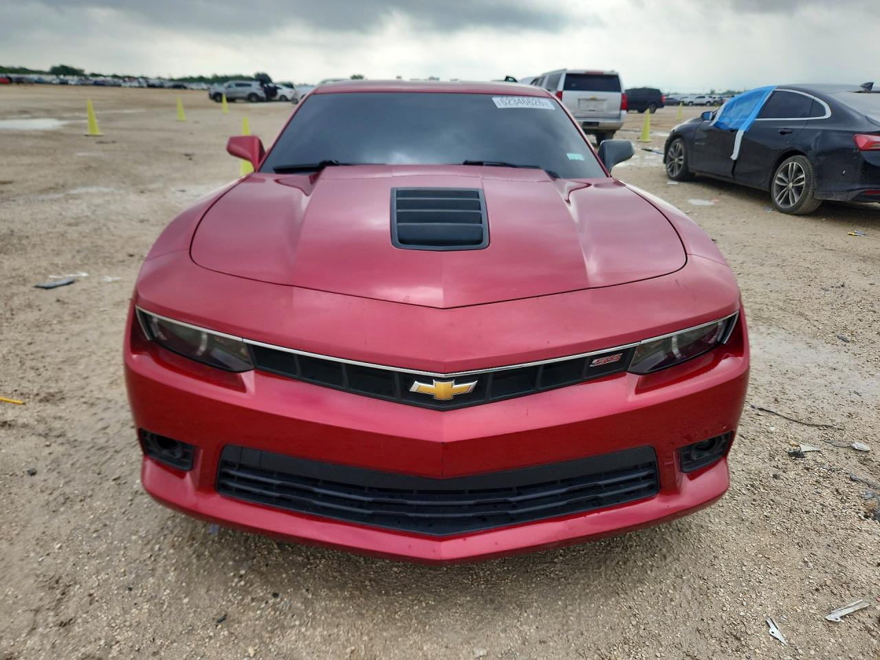2015 Chevrolet Camaro Ss Red vin: 2G1FH1EJ5F9136304