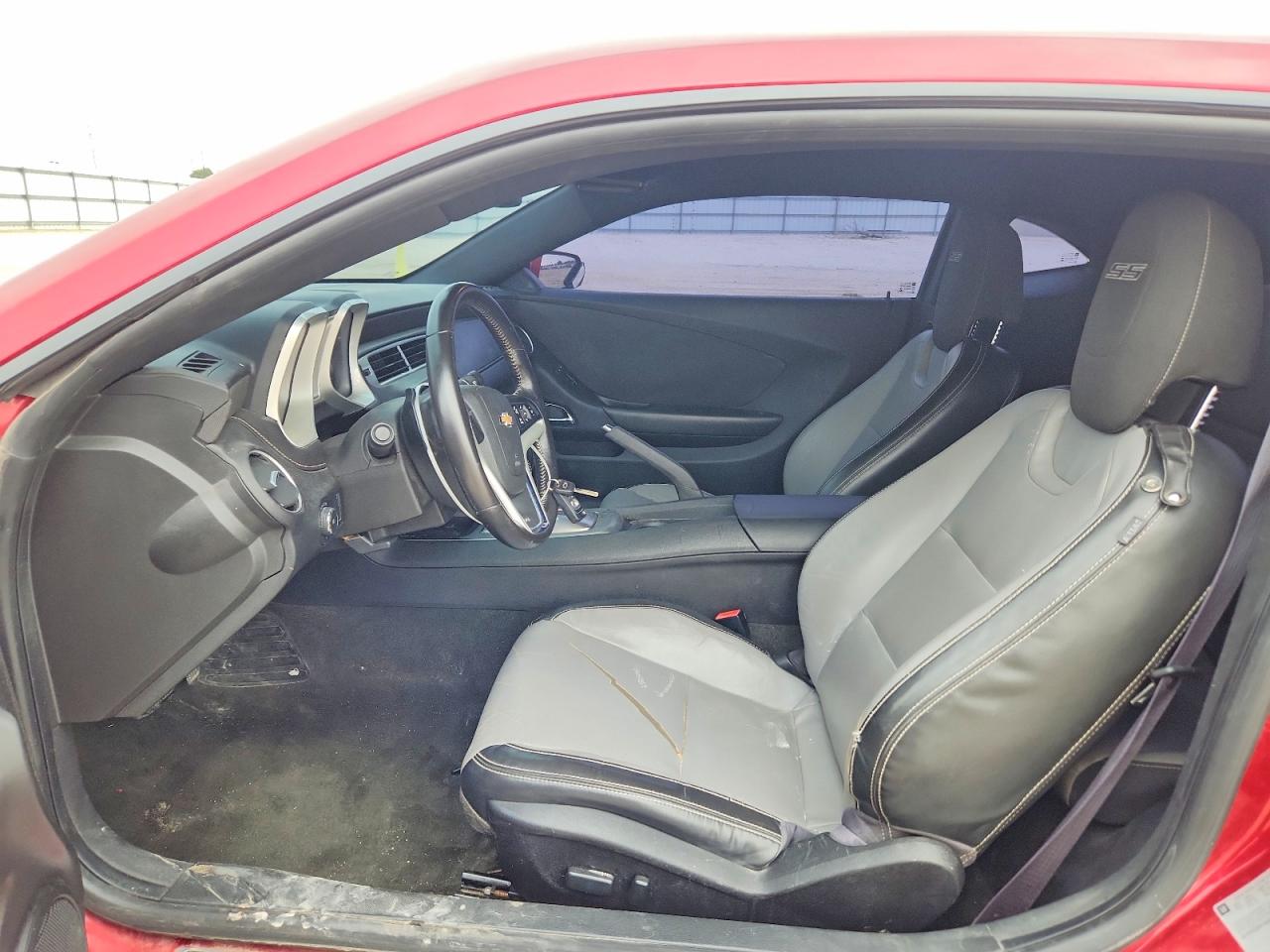 2015 Chevrolet Camaro Ss Red vin: 2G1FH1EJ5F9136304