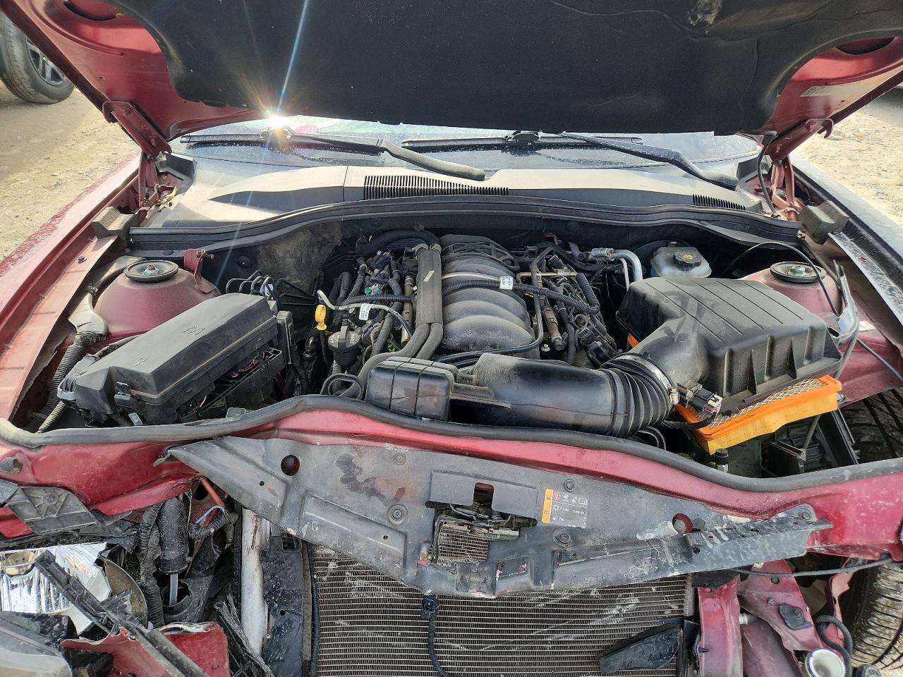 2011 Chevrolet Camaro Ss Burgundy vin: 2G1FJ1EJ1B9130773