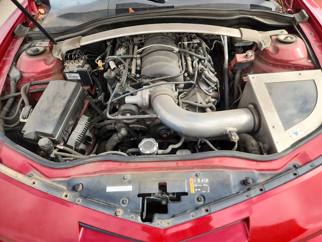 2013 Chevrolet Camaro Ss Red vin: 2G1FJ1EJ1D9124863