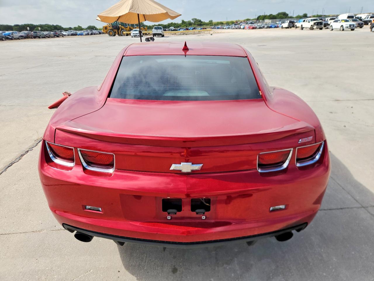 2013 Chevrolet Camaro Ss Red vin: 2G1FJ1EJ1D9124863