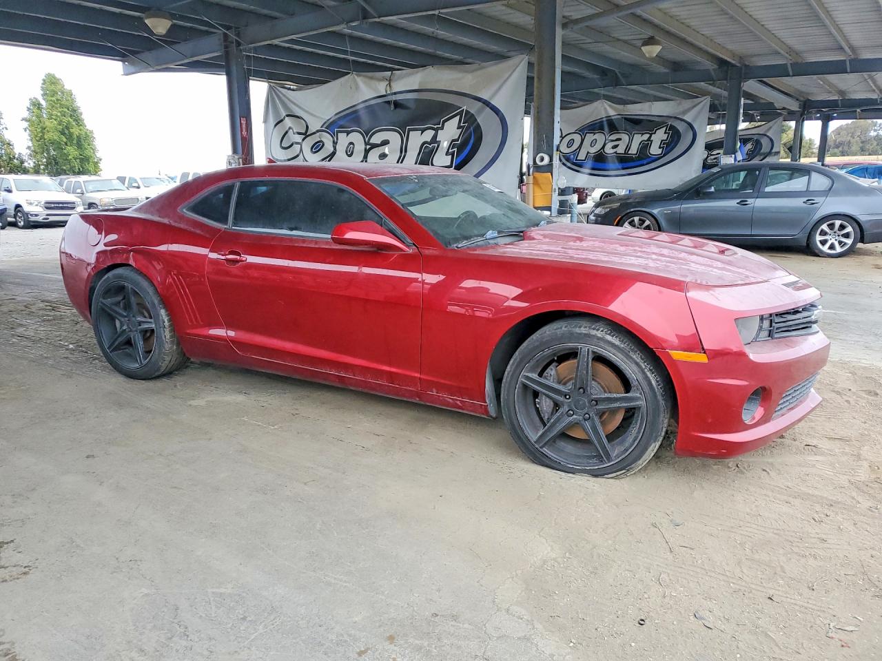 2013 Chevrolet Camaro Ss Burgundy vin: 2G1FJ1EJ1D9124863