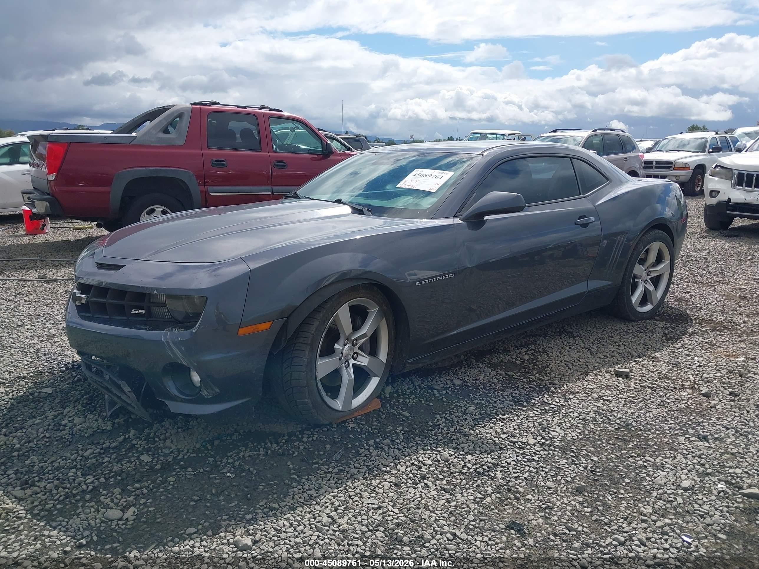 2010 Chevrolet Camaro 1ss Gray vin: 2G1FJ1EJ2A9198336