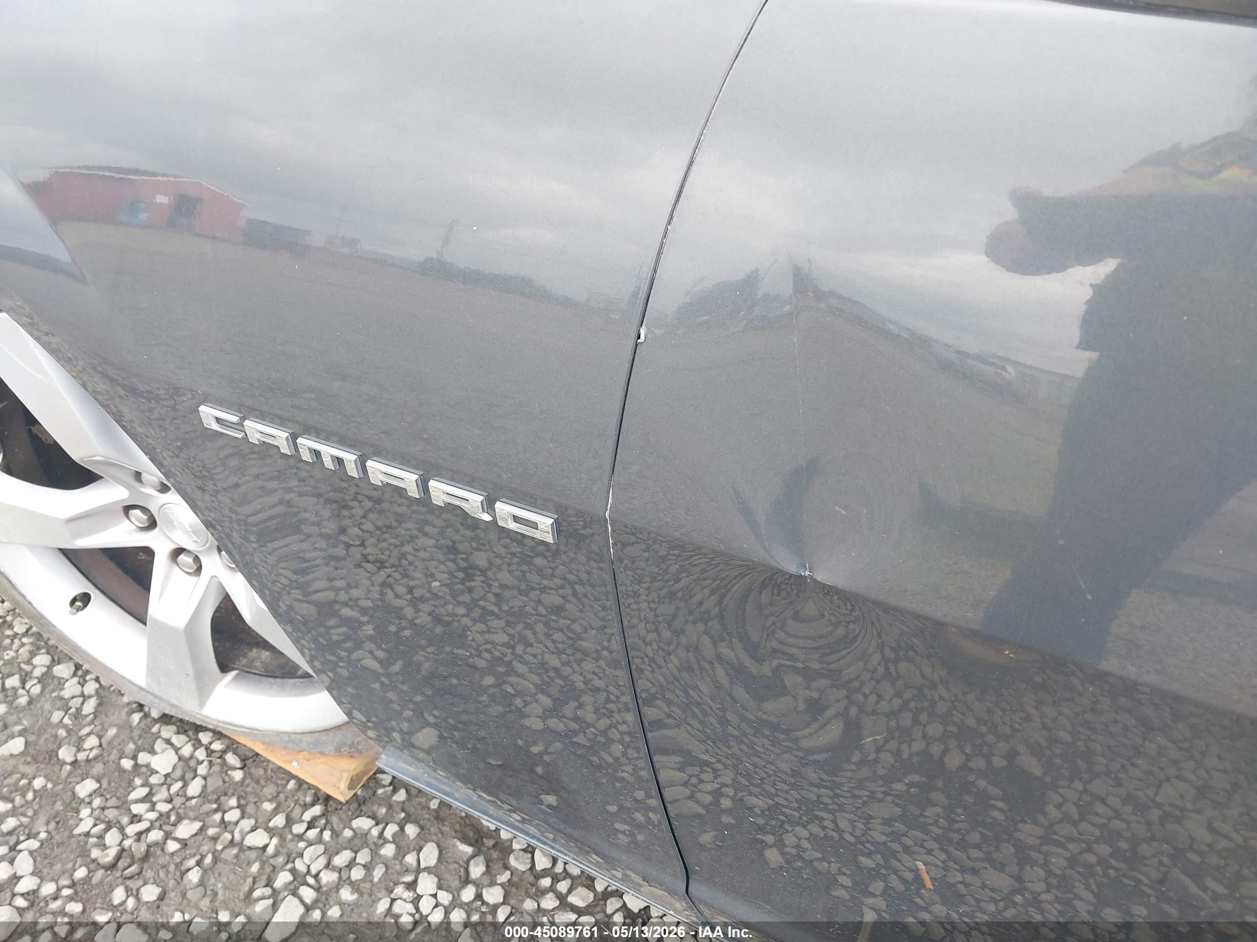 2010 Chevrolet Camaro 1ss Gray vin: 2G1FJ1EJ2A9198336